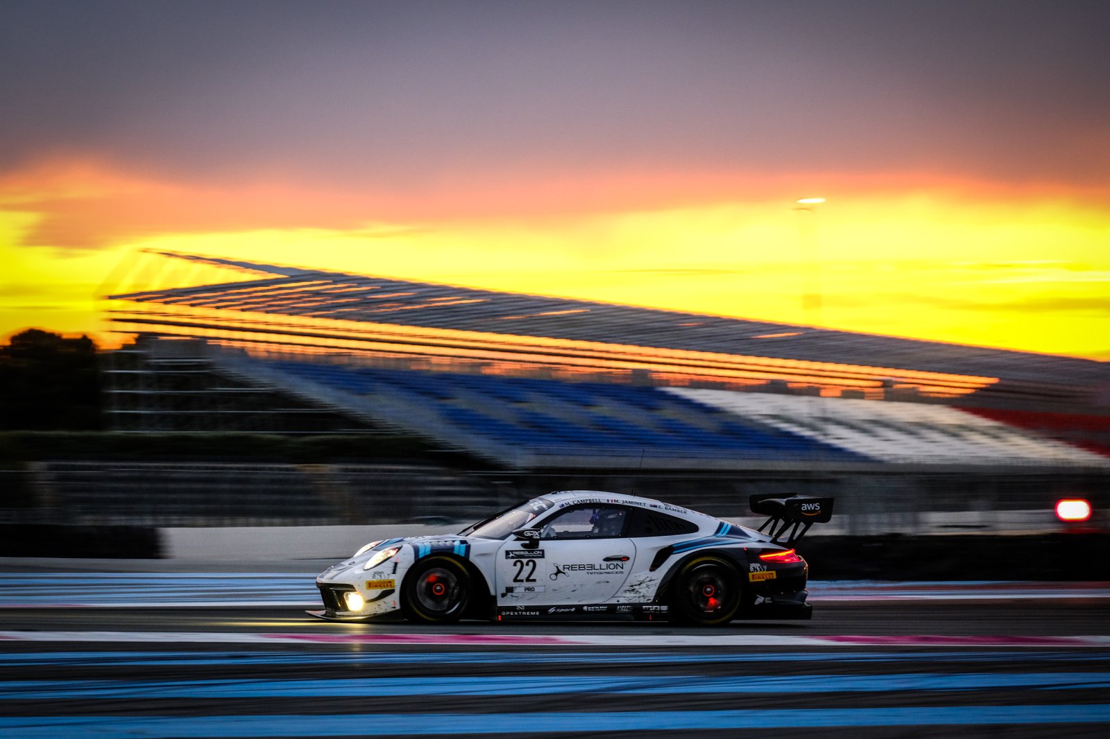 GPX Racing Porsche Snatches Dramatic Final Hour Victory In Circuit Paul Ricard 1000km. GT World Challenge Europe Powered