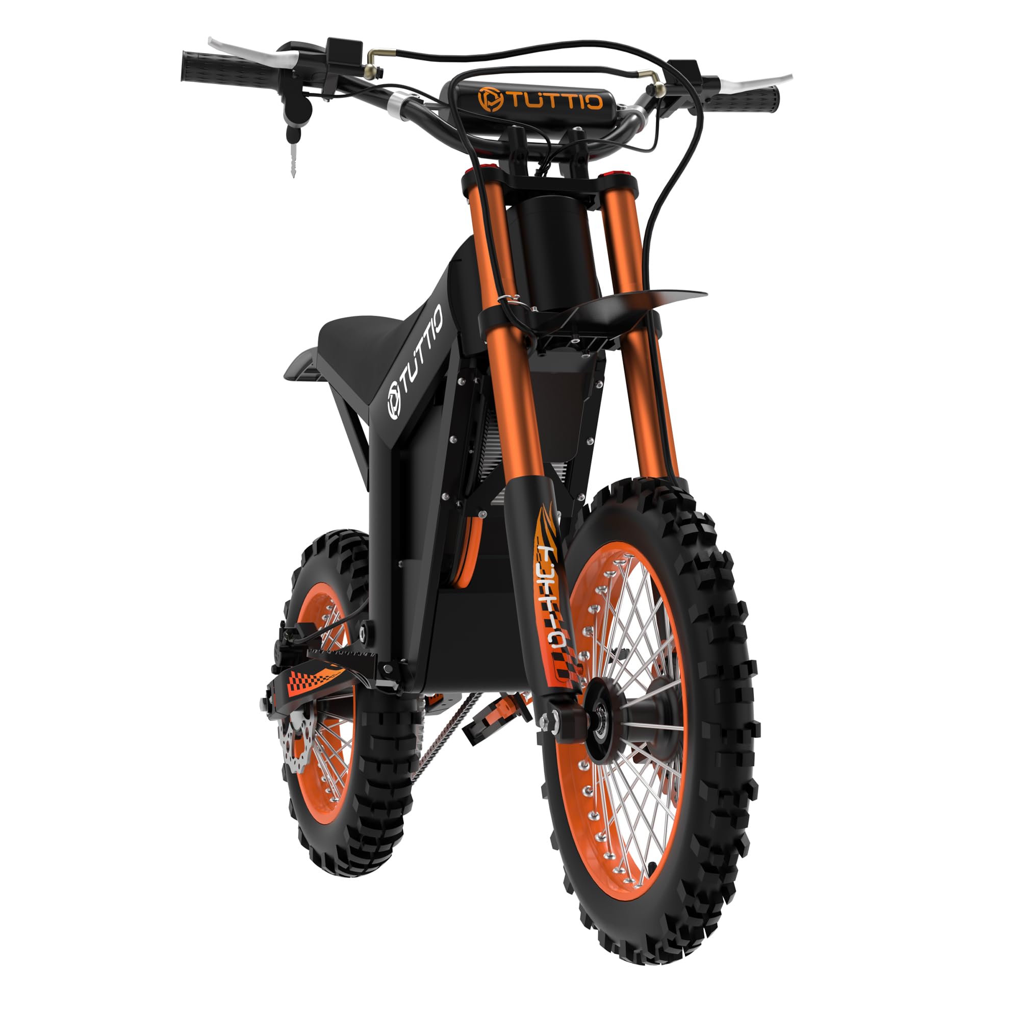 Tuttio Soleil 01 Electric Dirt Bike 2000W, 37MPH Speed, 14 12 Fat Tires Electric Motorcycle, 48V 21AH Battery For 45 Mile Range, Ideal For Adults & Teens On Mountain Adventures(USA Warehouse) In Saudi