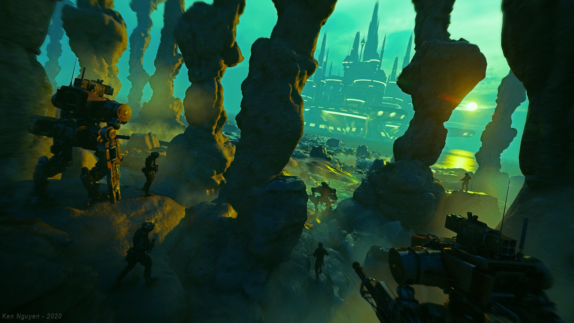 Ken Nguyen New Worlds