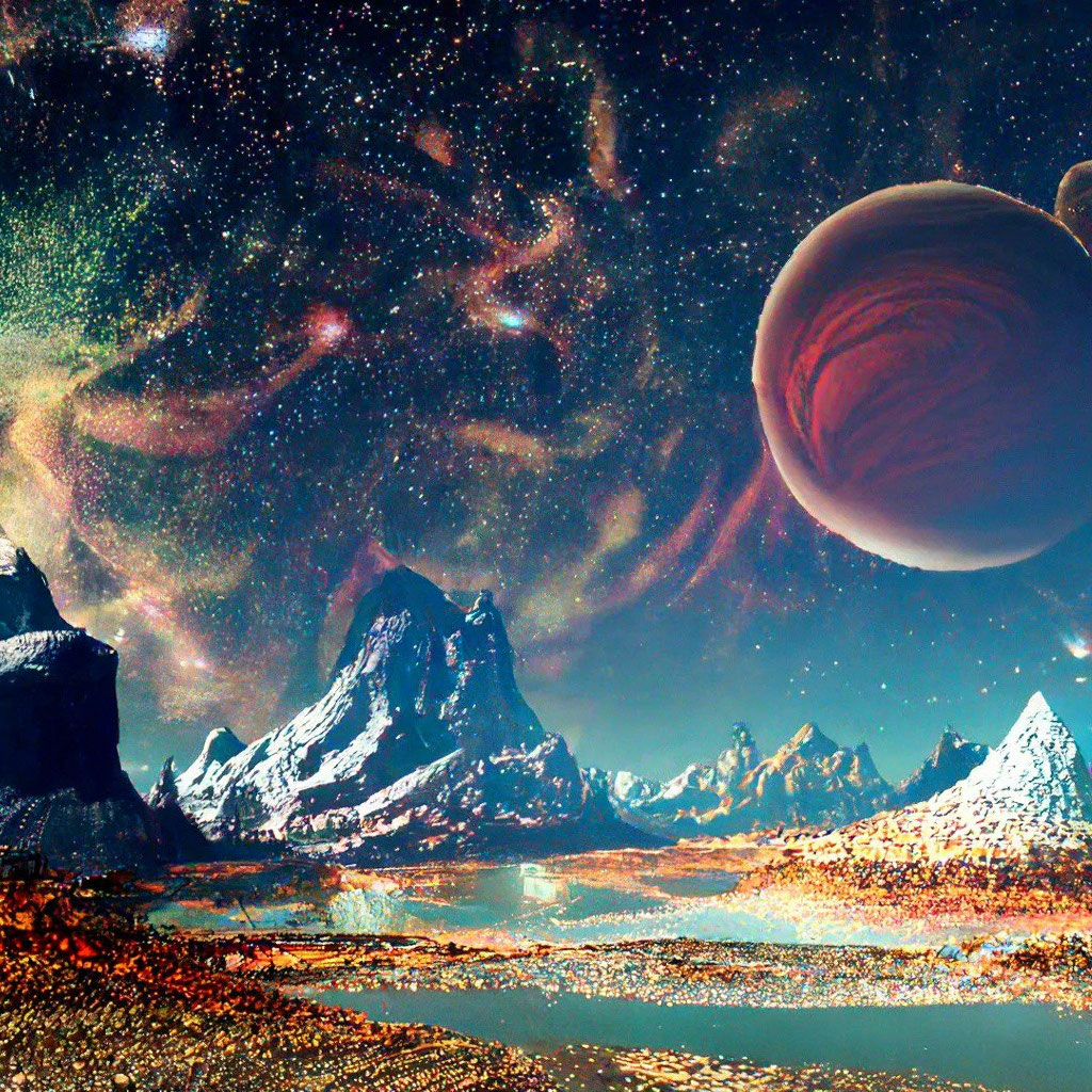 An alien civilization. a world that no one has seen. fantastic. epic. beautifully. aesthetically pleasing