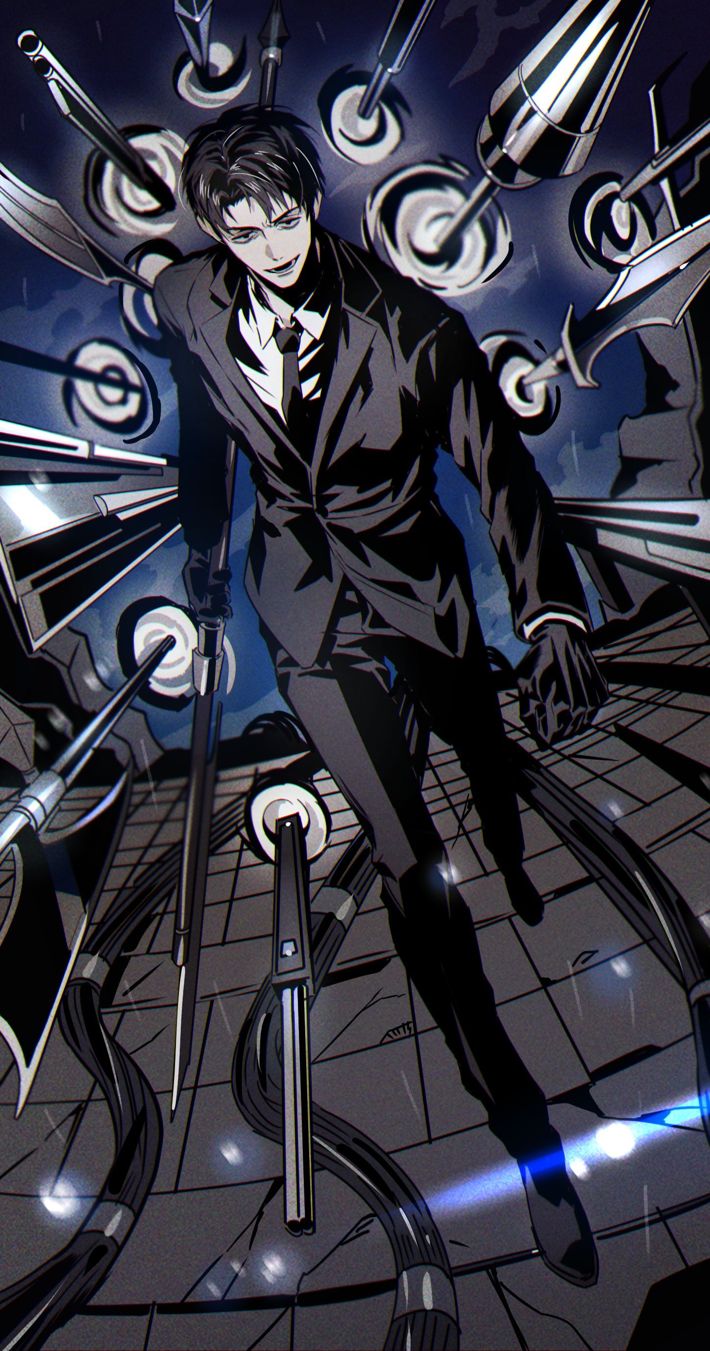 library of ruina roland black silence gif / смешные картинки, мемы и приколы на SafeReactor