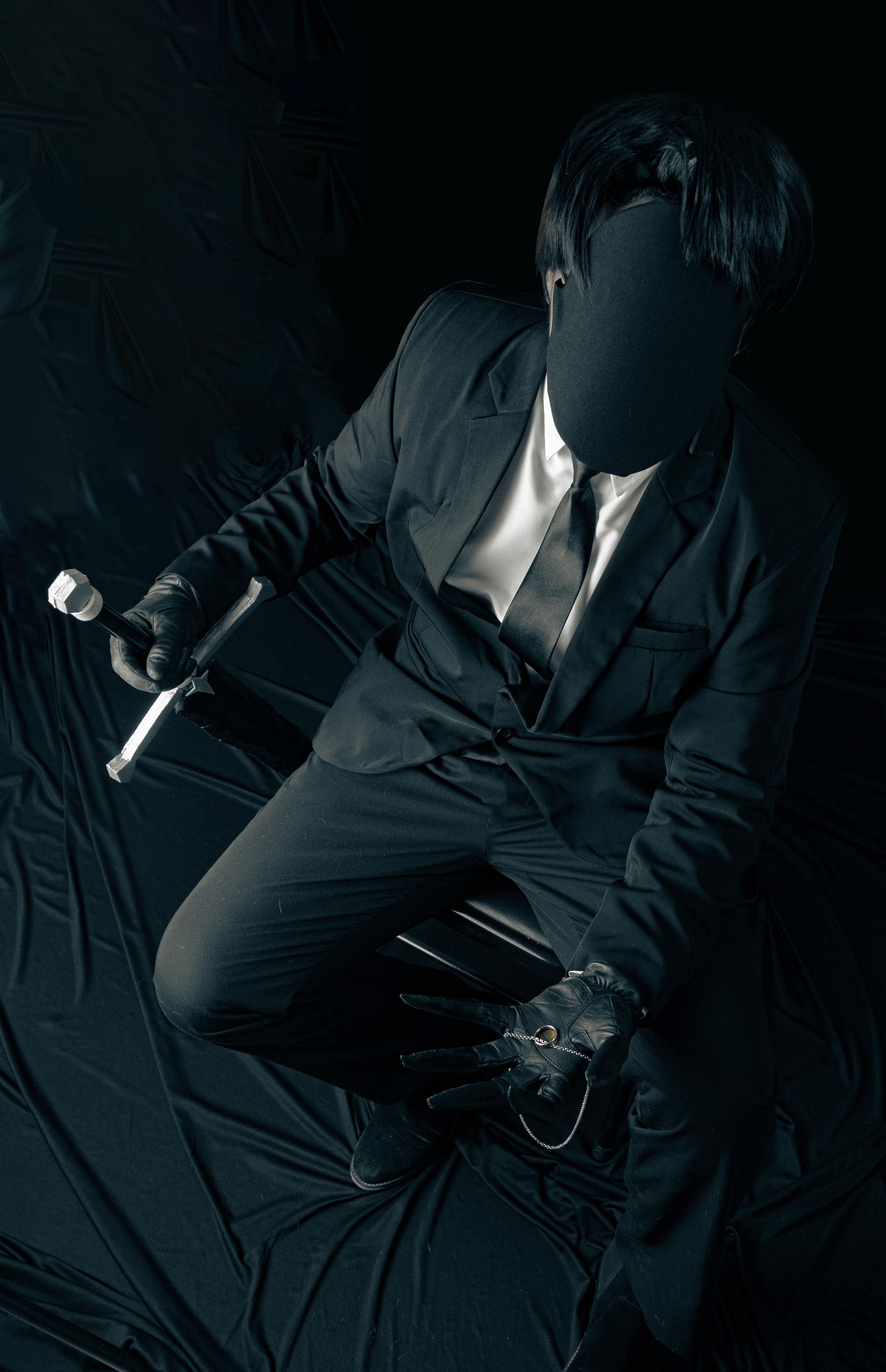 Black Silence Cosplay, Now with the appropriate hair! lol