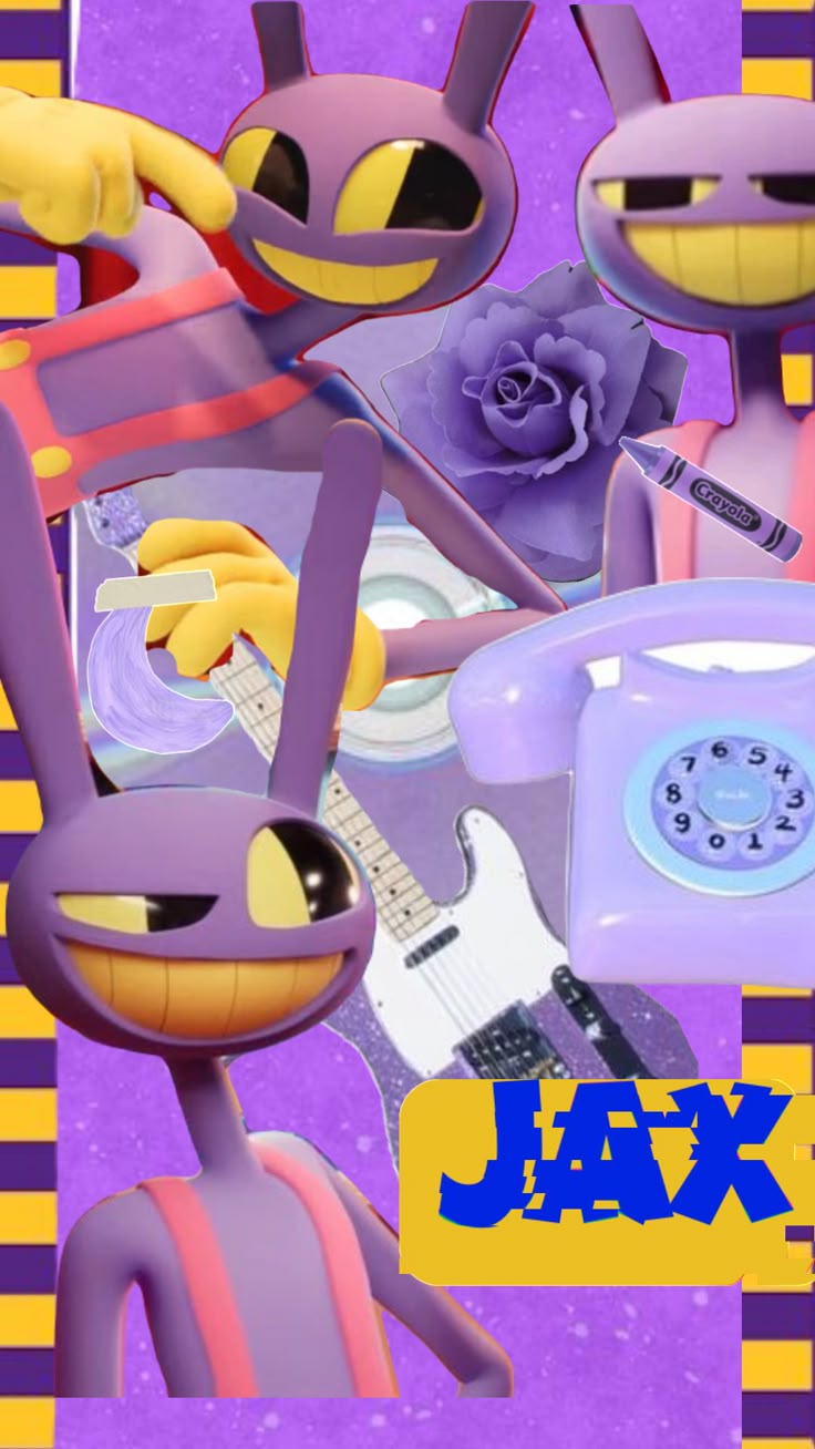 tadc #theamazingdigitalcircus #jax #purple #purpleaesthetic