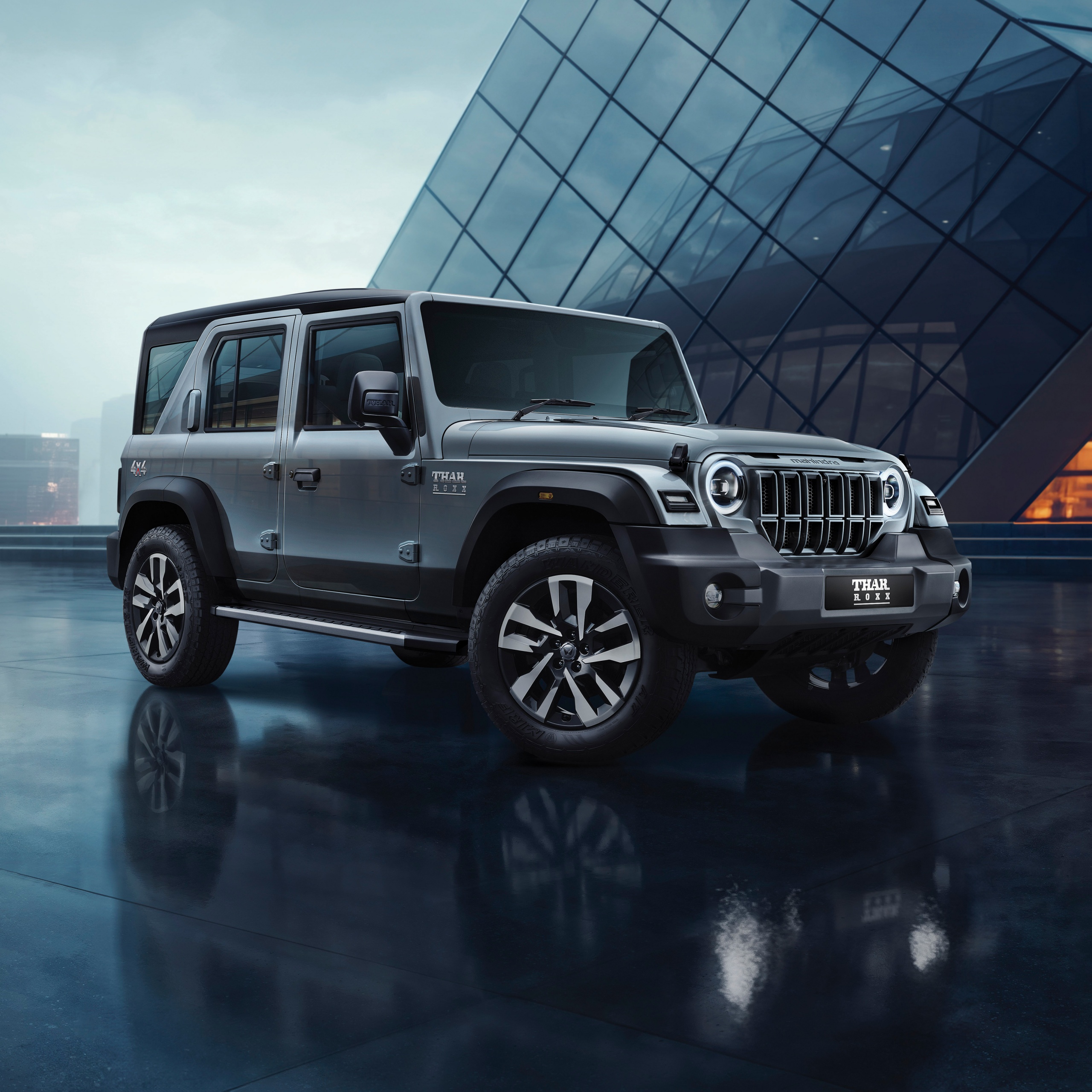Mahindra Thar Roxx Wallpaper 4K, 8K, Off Road SUV, 5K, 2024