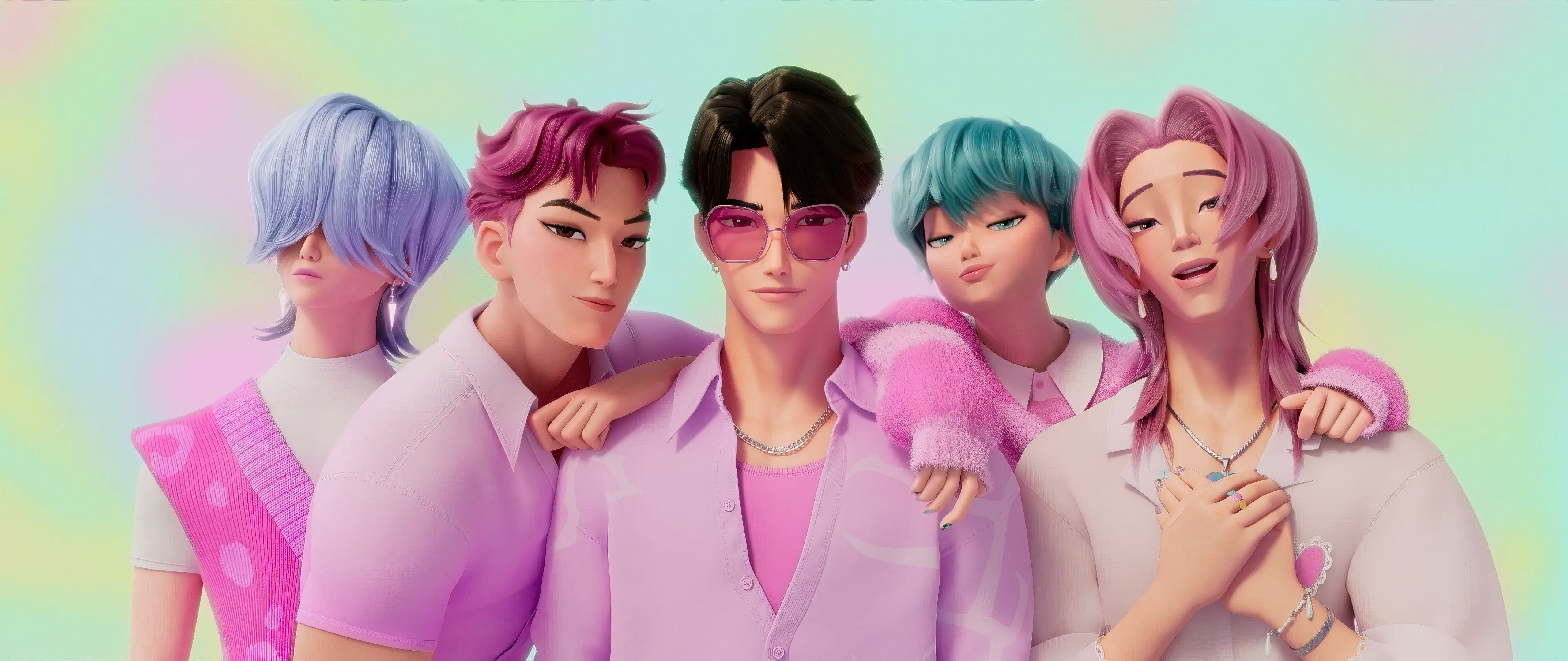 Saja Boys Wallpaper 4K, Ultrawide, KPop Demon Hunters