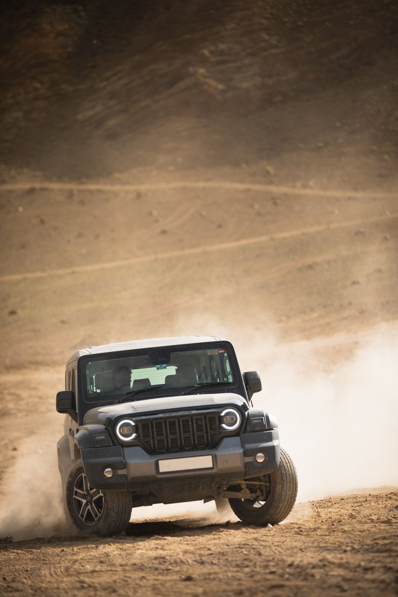 Mahindra Thar Roxx in the rugged Zanskar