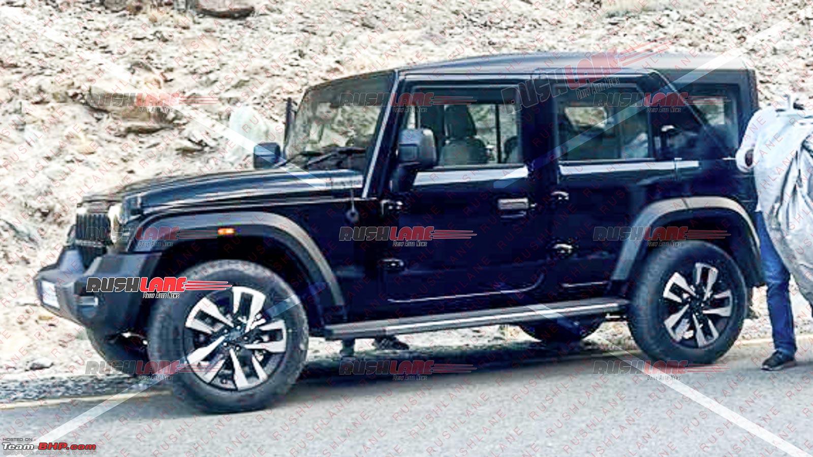Mahindra Thar Roxx Is The Official Name Of The 5 Door Thar