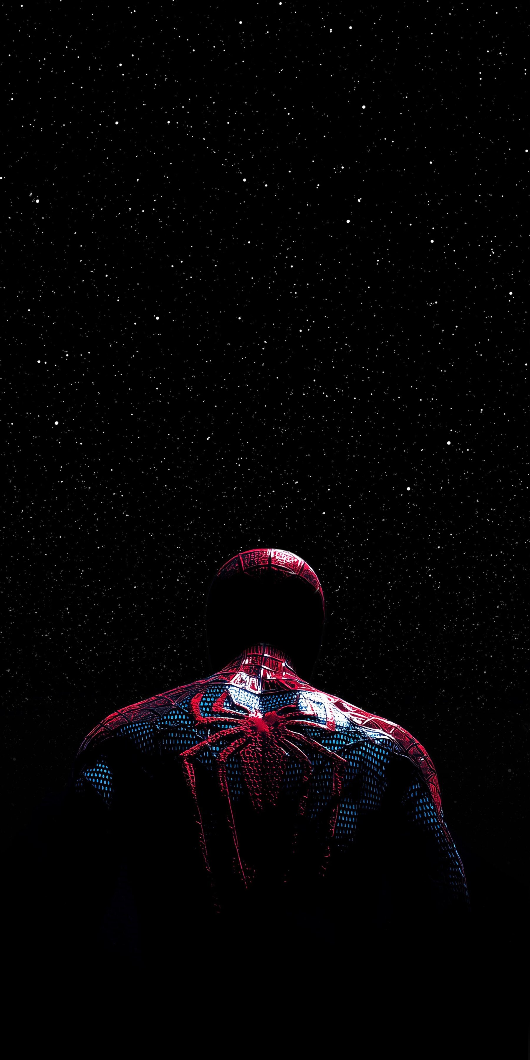 Spiderman Space Dark Mode Night Black Best Unique Creative Free 4K Wallpaper Of 2025 And 2026
