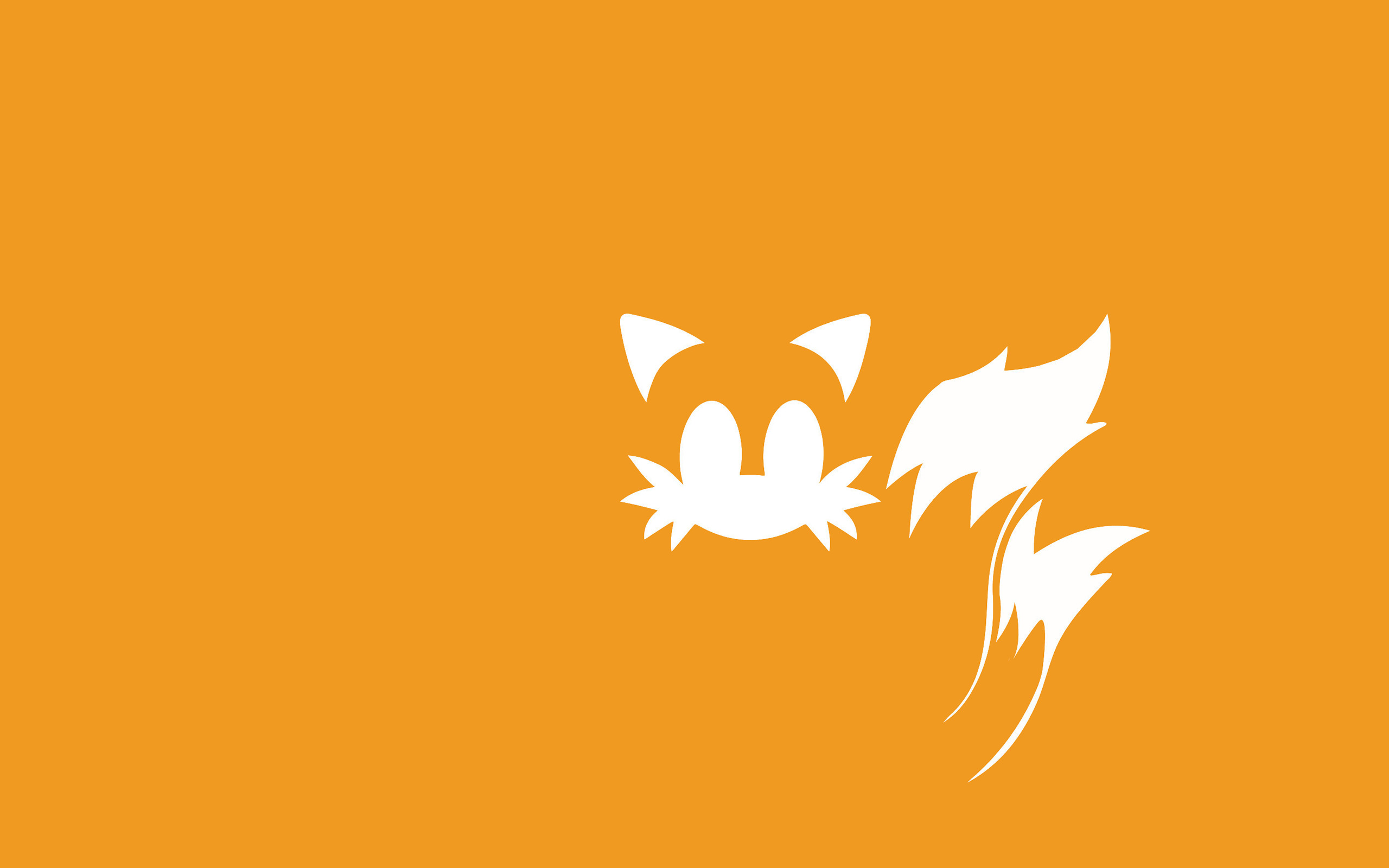 Tails (character), Sonic The Hedgehog, Minimalism, Video Games Wallpaper HD / Desktop and Mobile Background