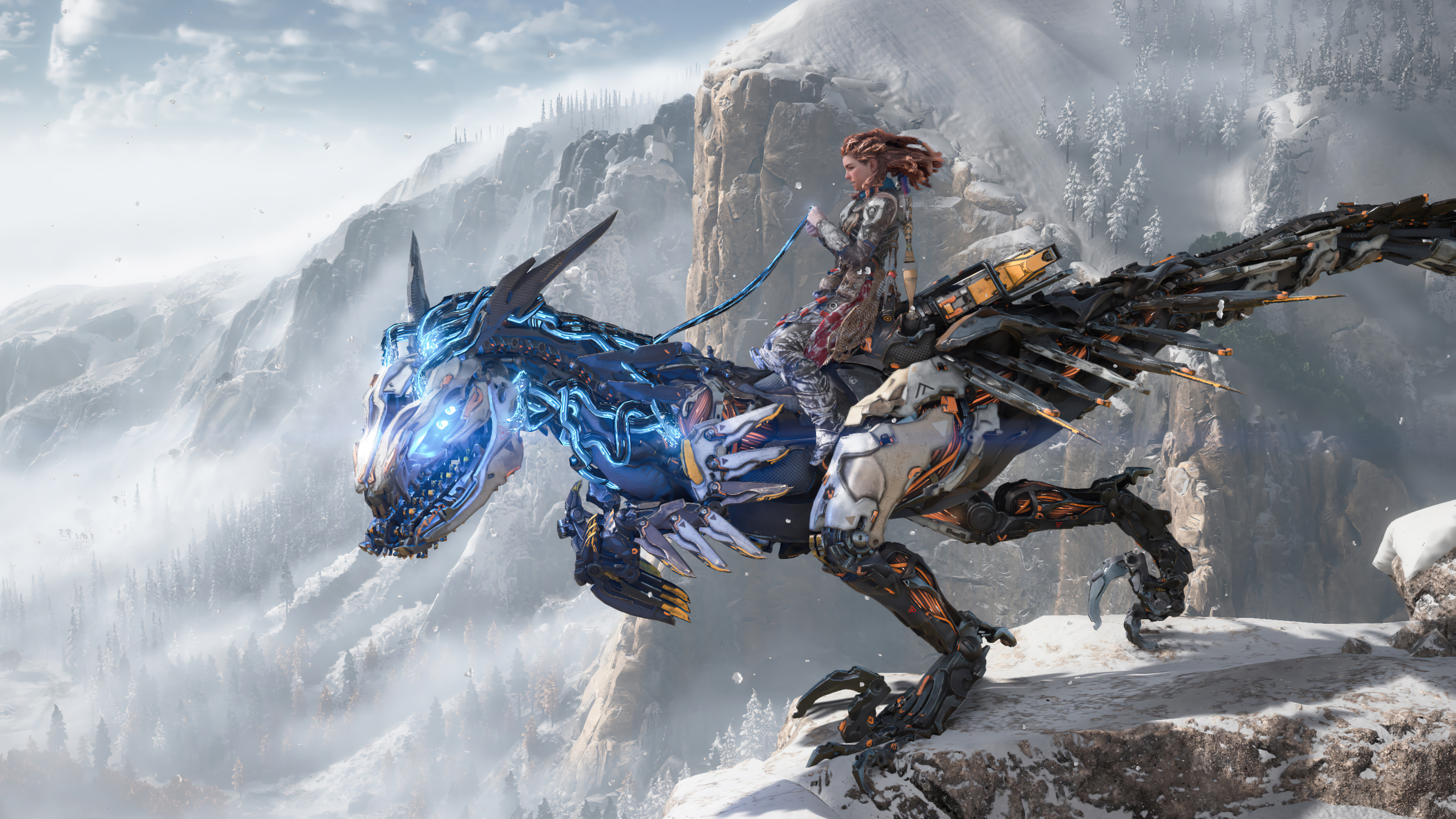 Aloy Horizon Forbidden West PS5 Game Wallpaper 4K HD PC f