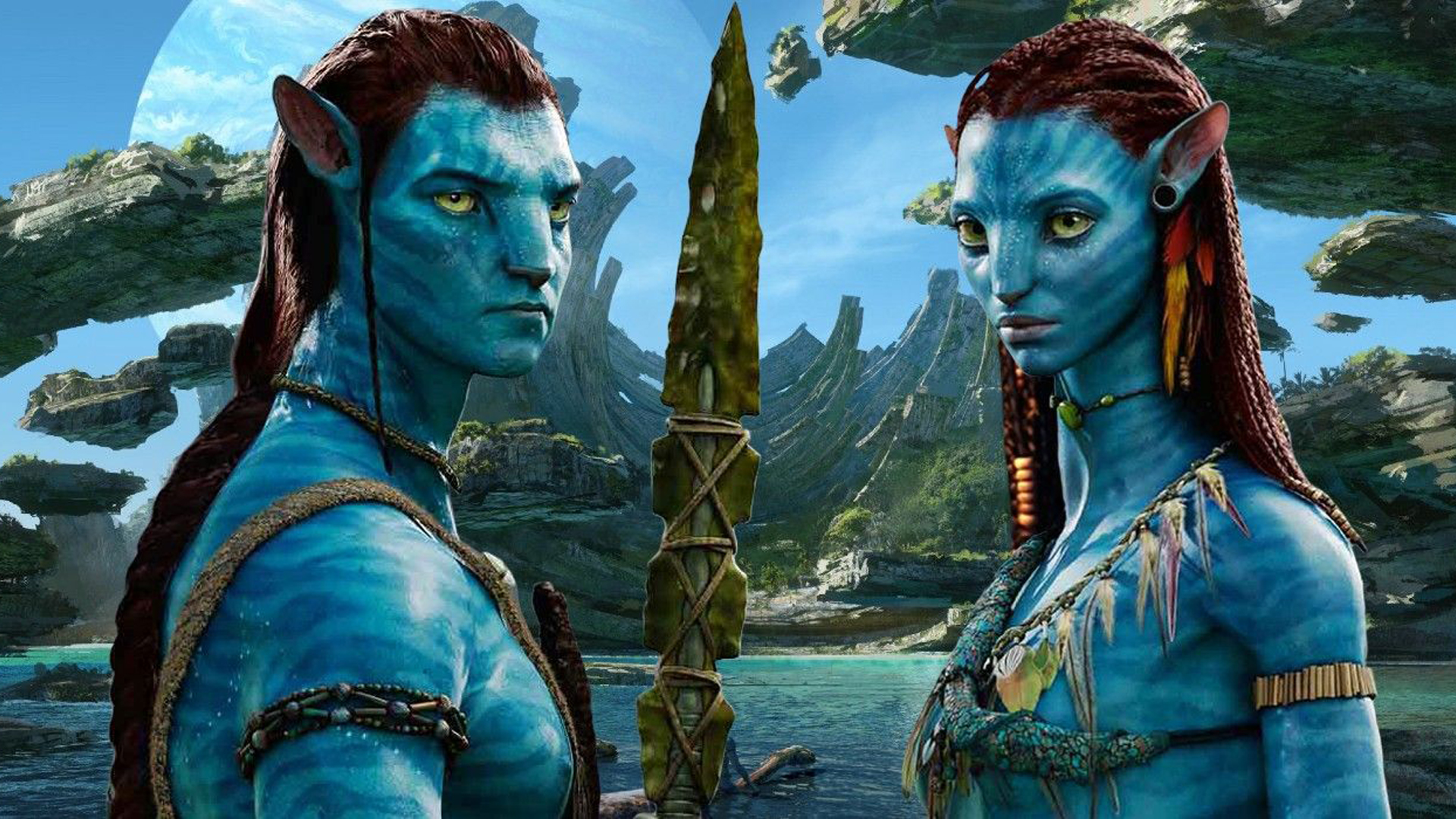 Jake And Neytiri Artwork HD Avatar 2 Wallpaper