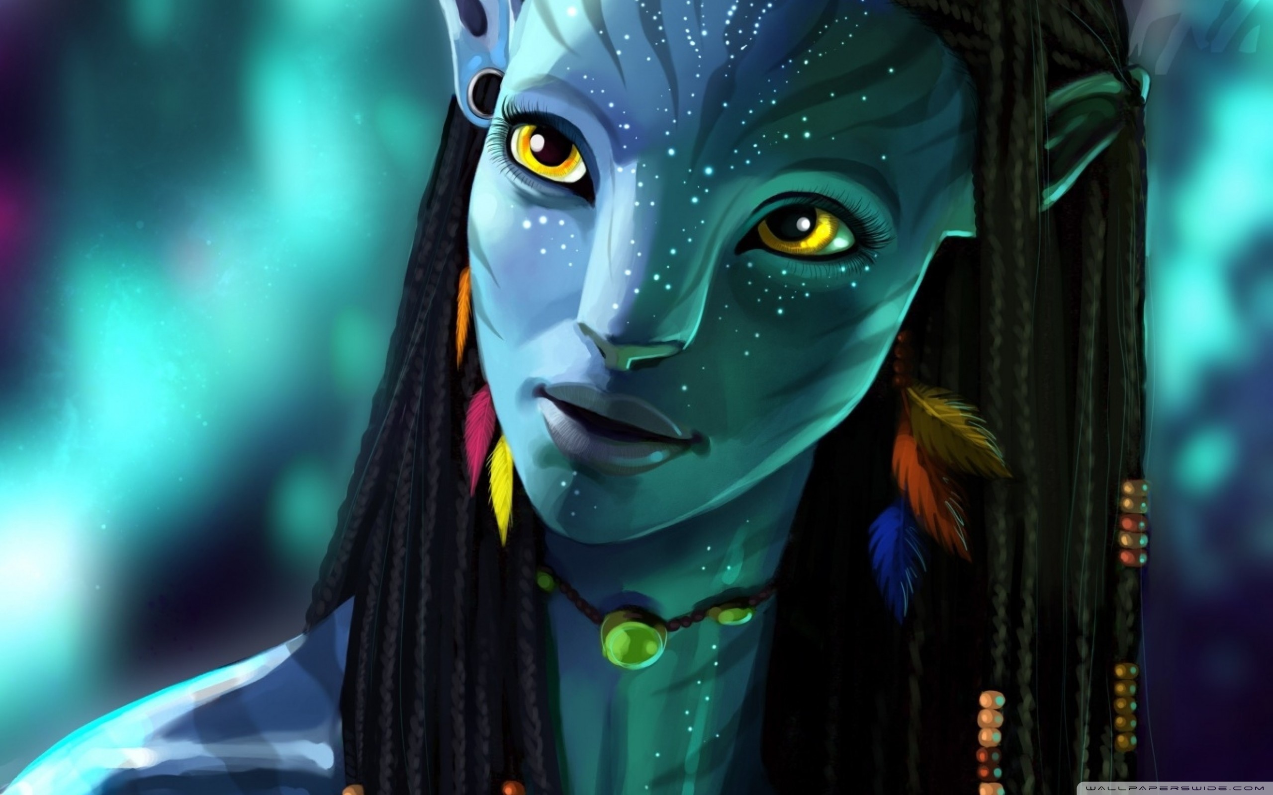 Avatar 2 Neytiri 2017 4K UHD Wallpaper for UltraHD Desktop and TV, Smartphone and Tablet Devices
