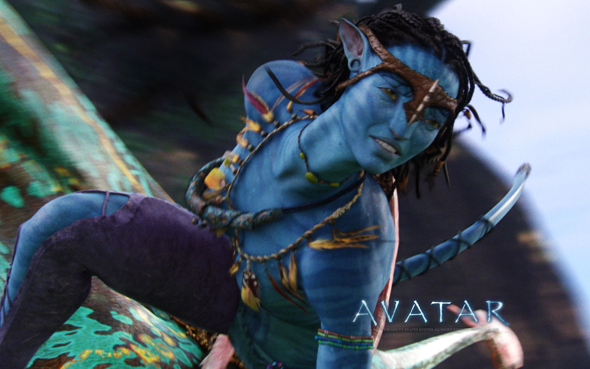 Female Character in Avatar Wallpaper