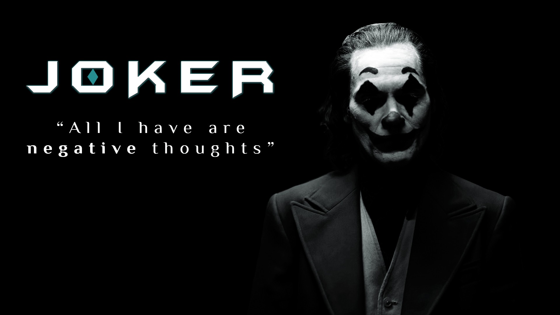 Joker Joaquin Phoenix Wearing Black Coat With Black Background HD Joker Wallpaper