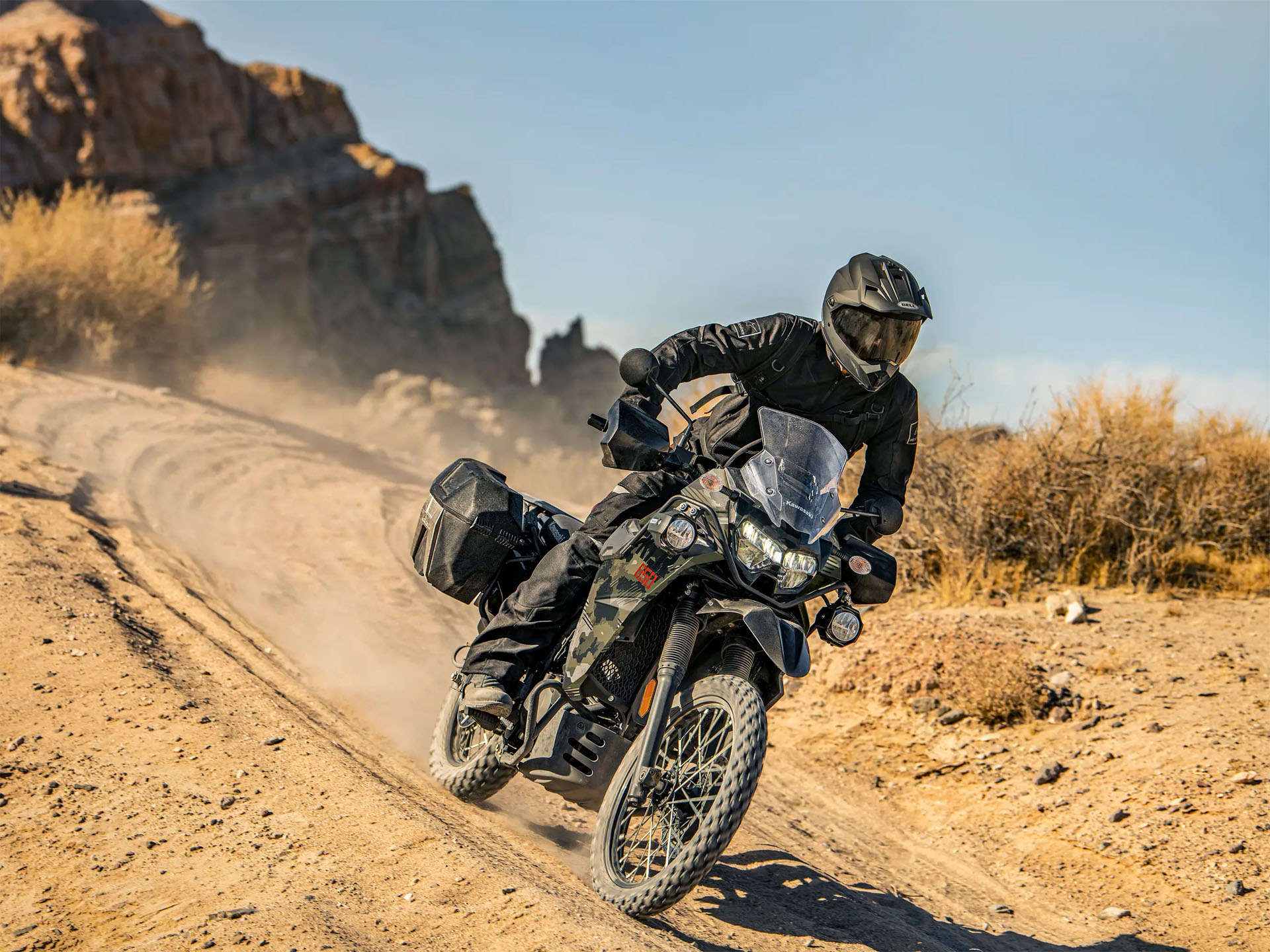 New 2026 Kawasaki KLR 650 Adventure ABS, De Pere WI. Specs, Price, Photo. Metallic Matte Dark Green