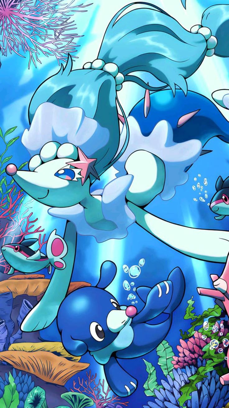 Finneon, Popplio & Primarina