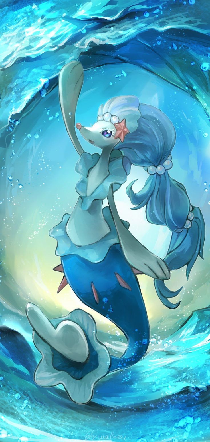 Pokemon. Pokemon primarina, Pokemon, Pokemon drawings