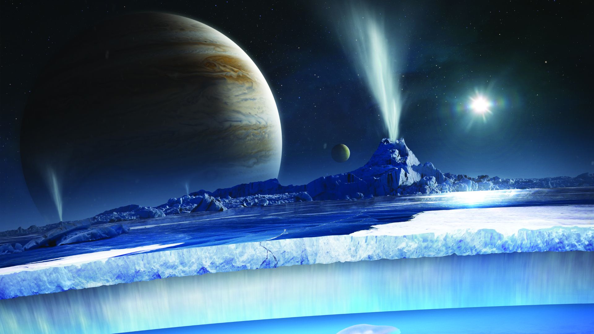 weird water worlds in the solar system and beyond
