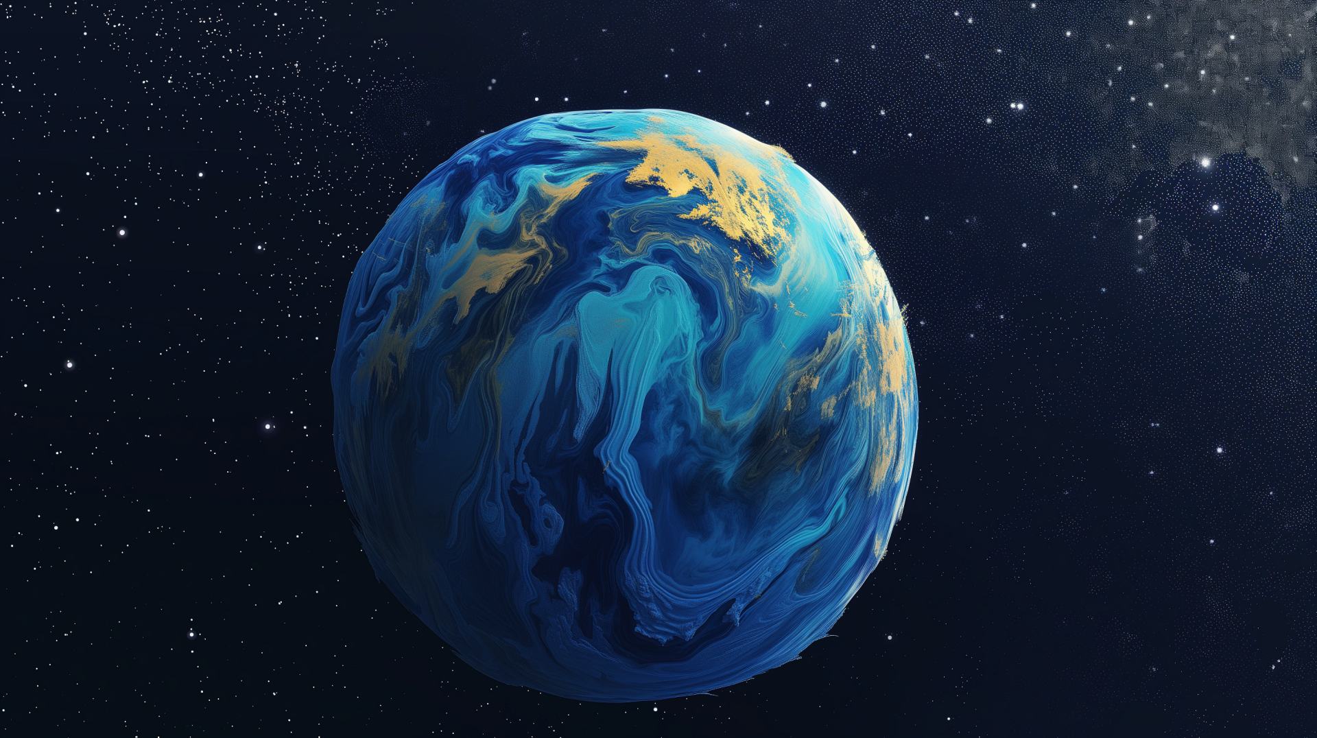 HD Sci Fi Water Planet Wallpaper For Desktop Background