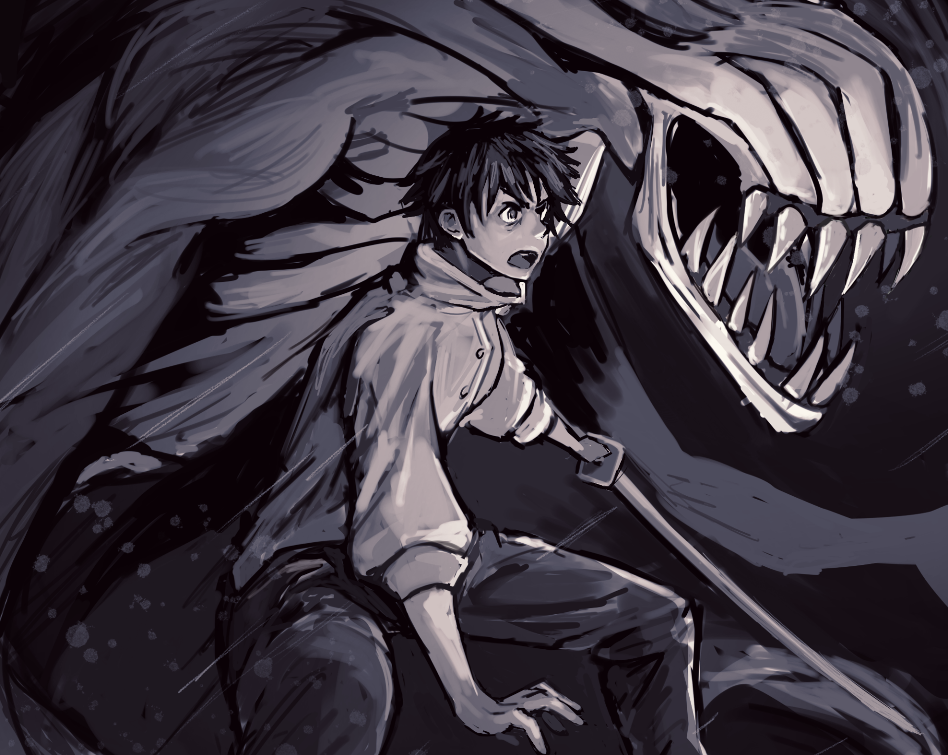 Yuta Okkotsu's Fierce Stand Kaisen 0 HD Wallpaper