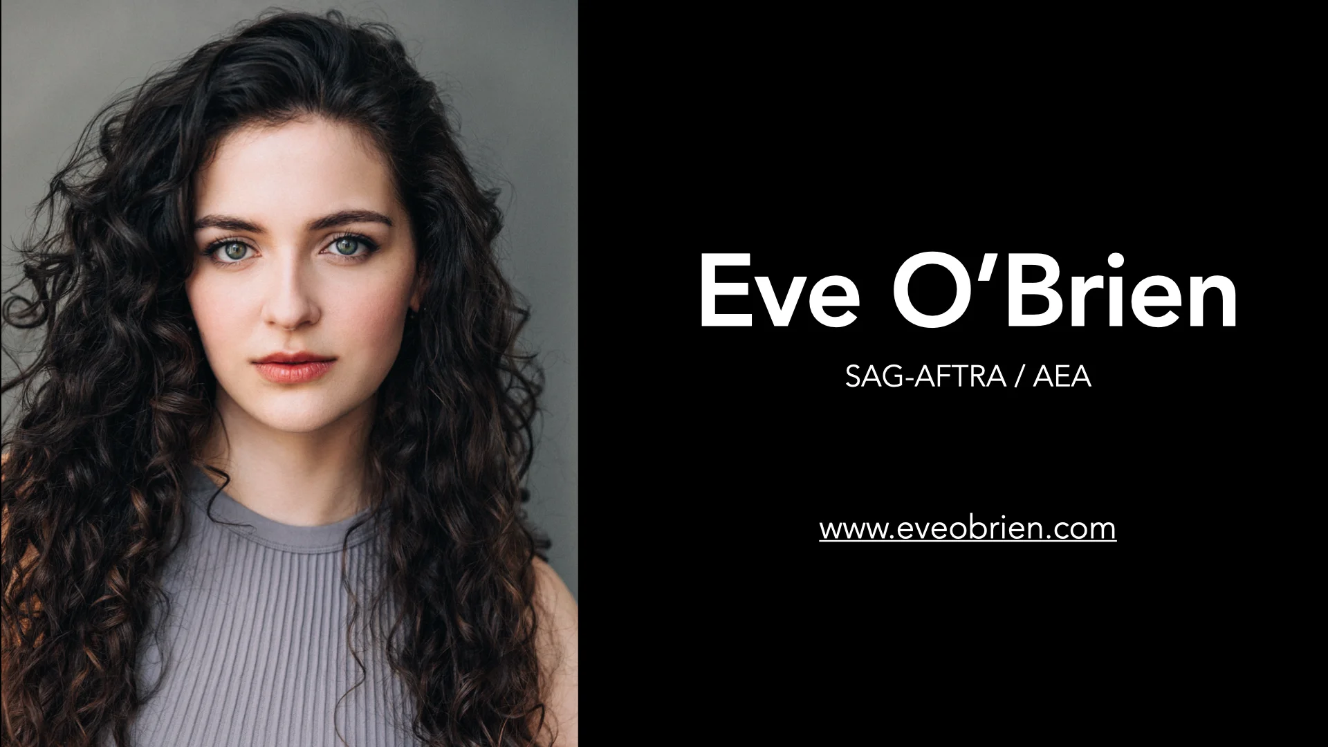 Eve O'Brien Reel 2025