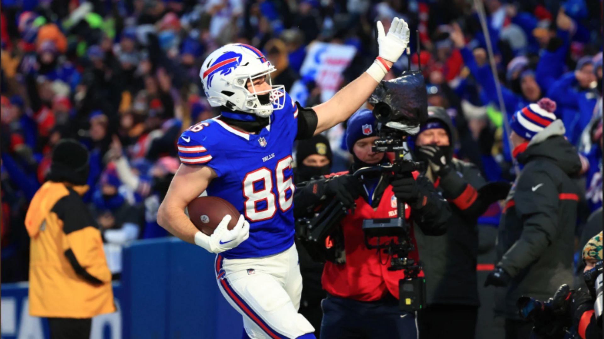 Former Ute Dalton Kincaid scores 1st playoff TD as Bills blow past Steelers