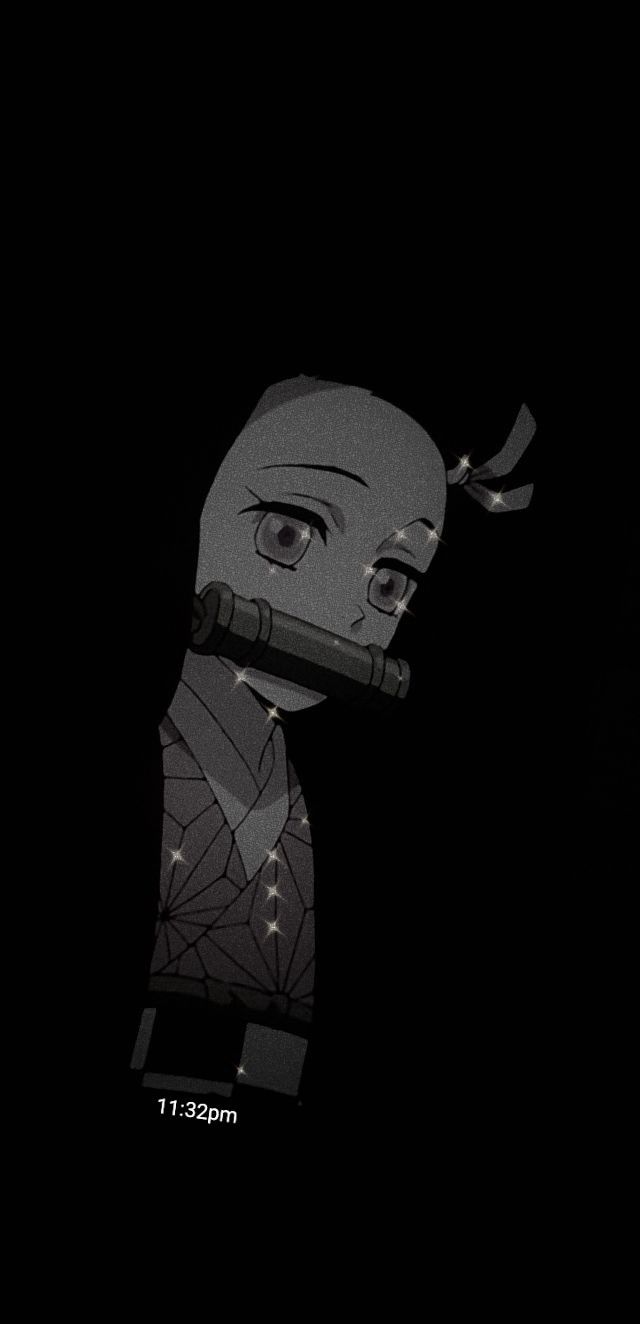 Nezuko Wallpaper. Demon slayer. Anime. Dark Aesthetic. Snap ideas. by PeachiiYoonie•