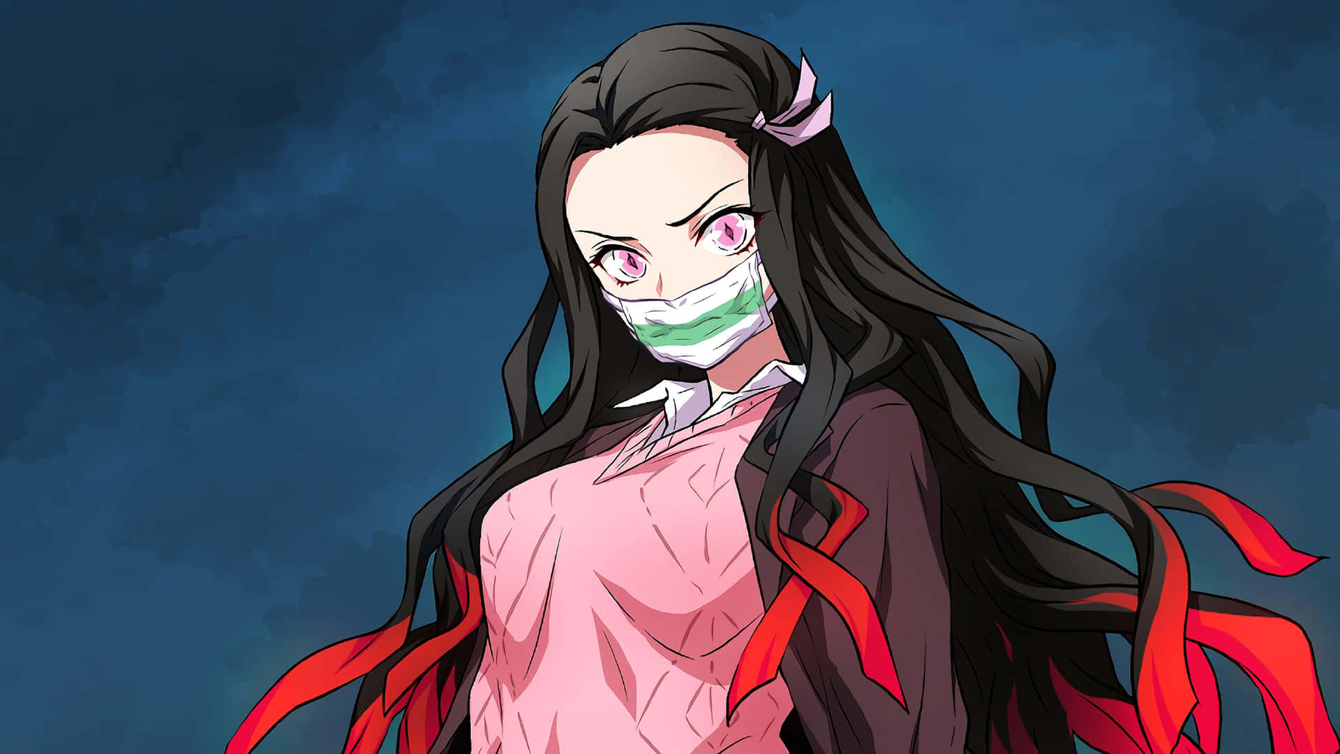 Nezuko Desktop Wallpaper