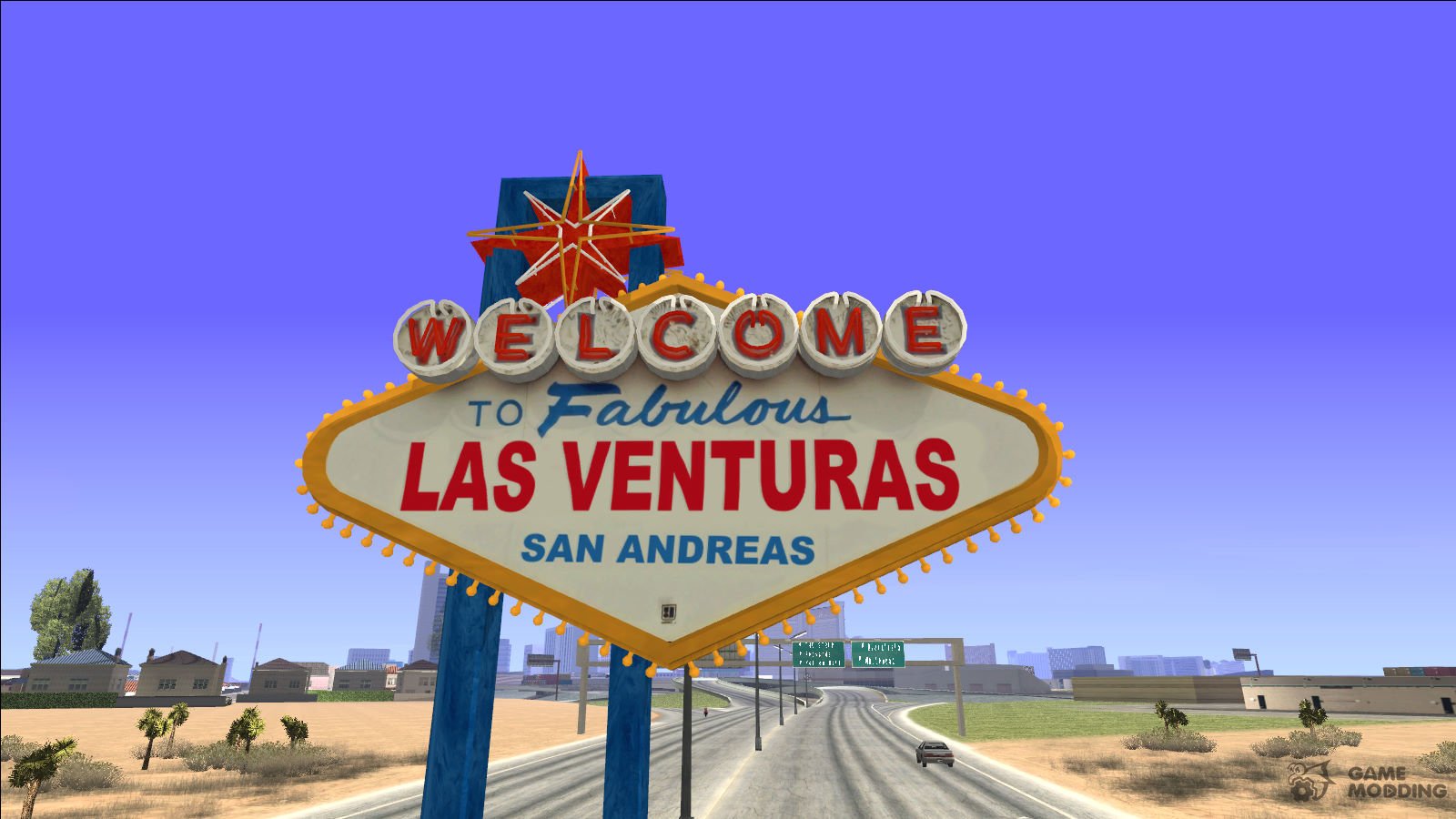 Welcome to Las Venturas Sign Remastered
