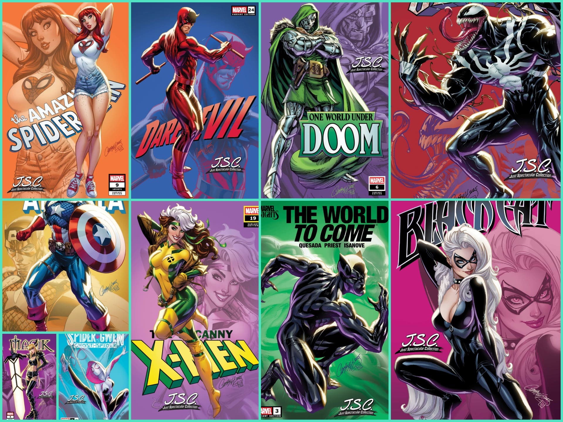 Marvel Unleashing 28 Jaw Dropping J. Scott Campbell Covers Starting In August • AIPT