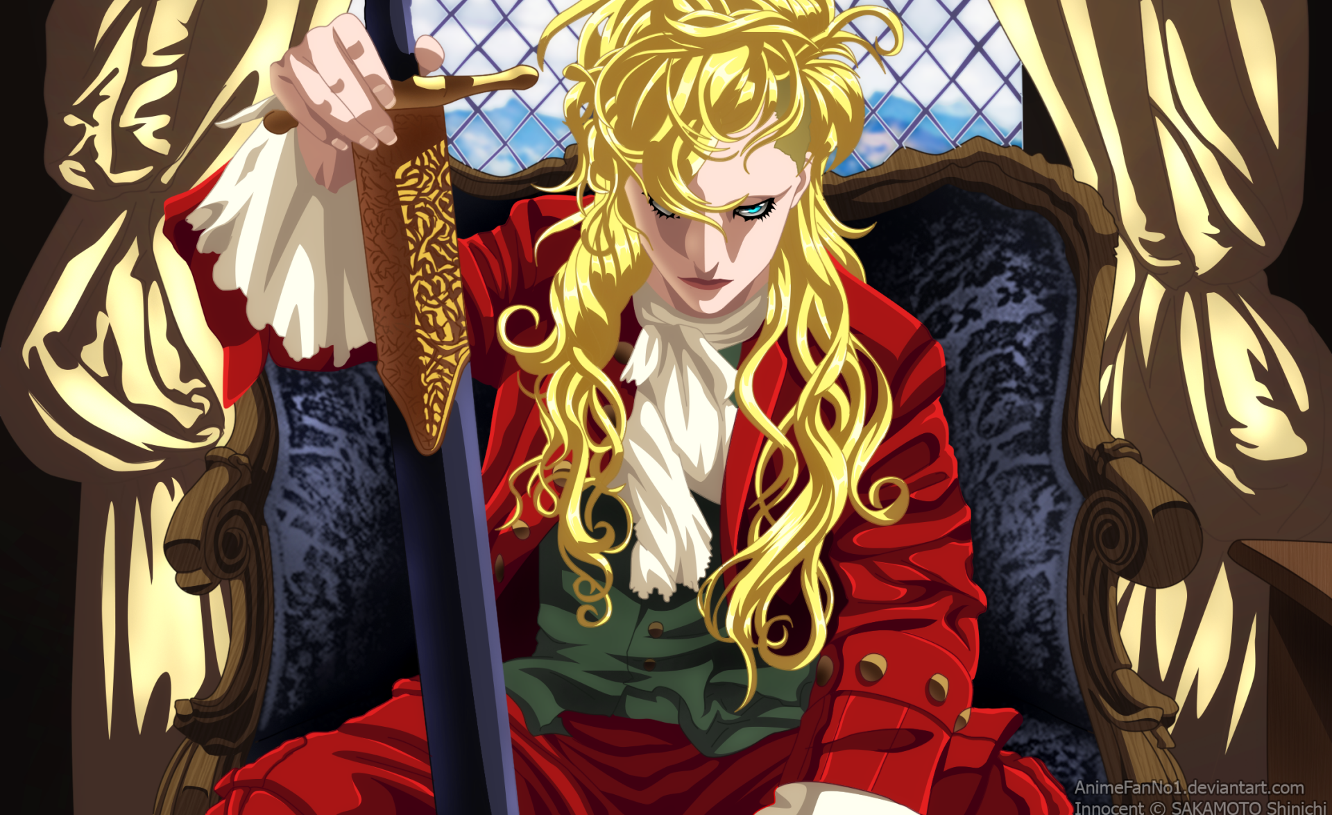 Download Marie Antoinette (Innocent Rouge) Anime Innocent Rouge HD Wallpaper