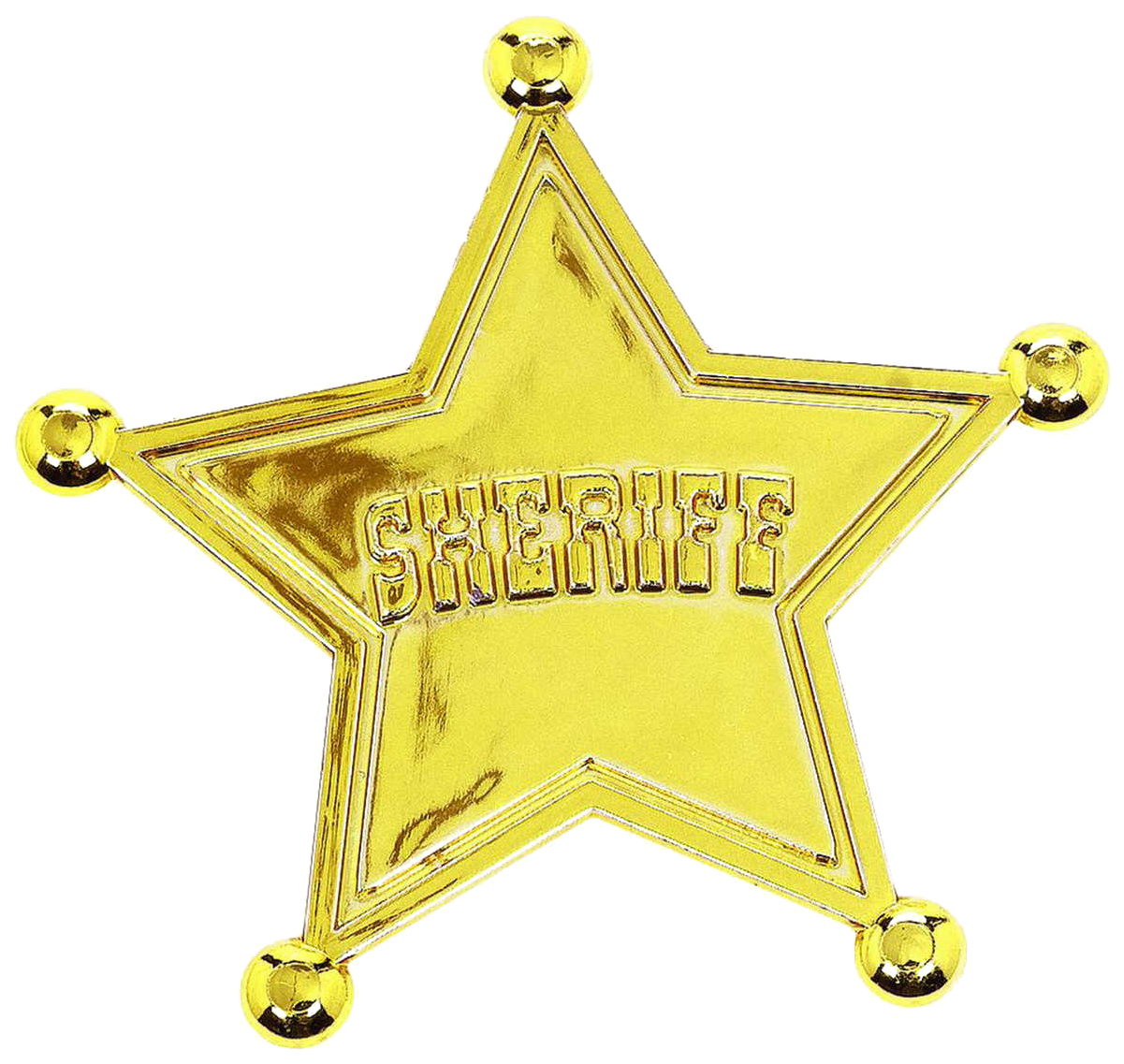 Download Golden Sheriff Badge