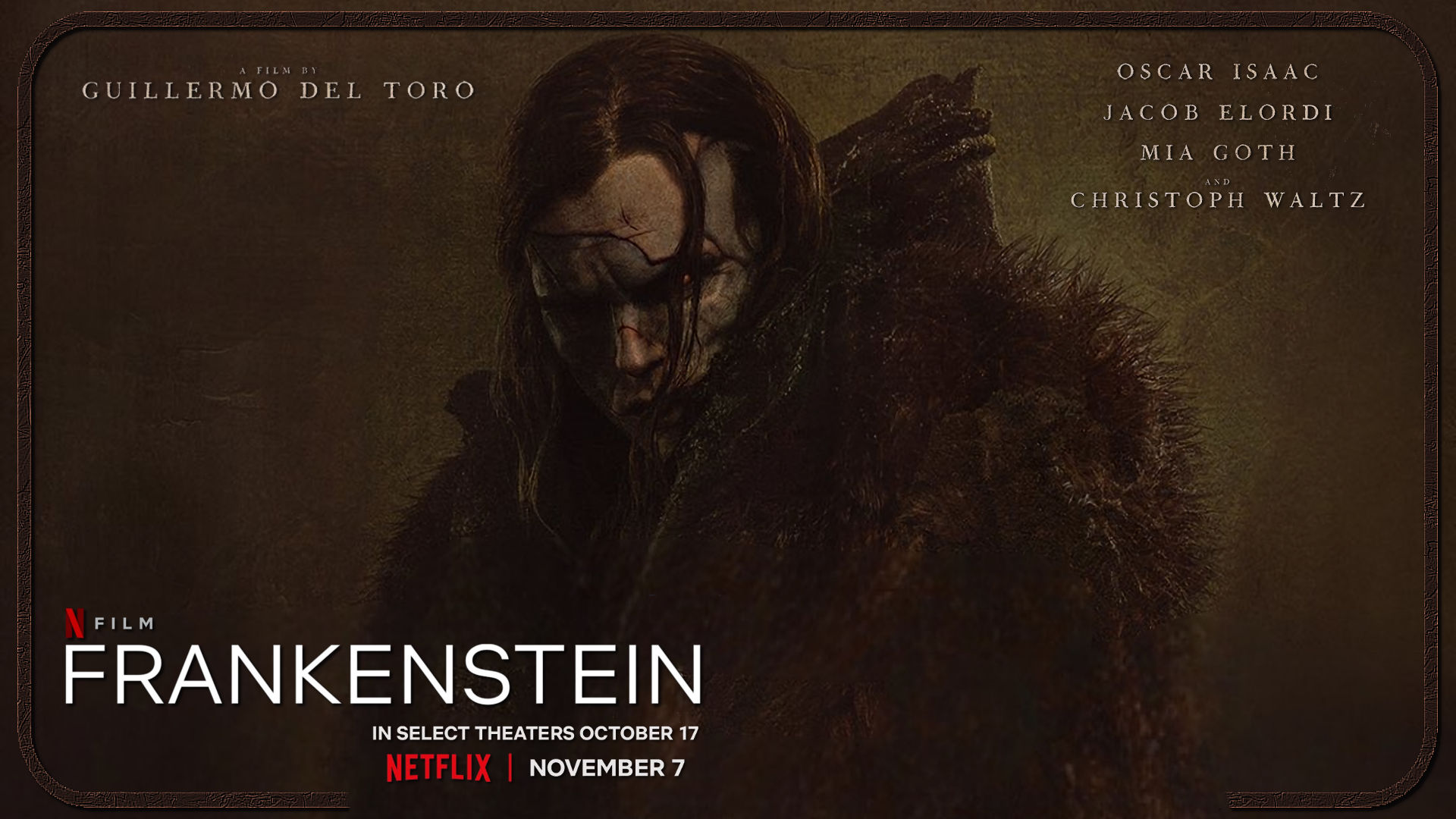 Guillermo del Toro's Frankenstein New Poster Revealed of the Force