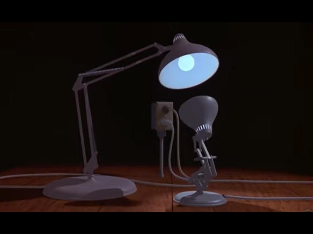 Luxo Jr. Pixar's ode to Parent and Child