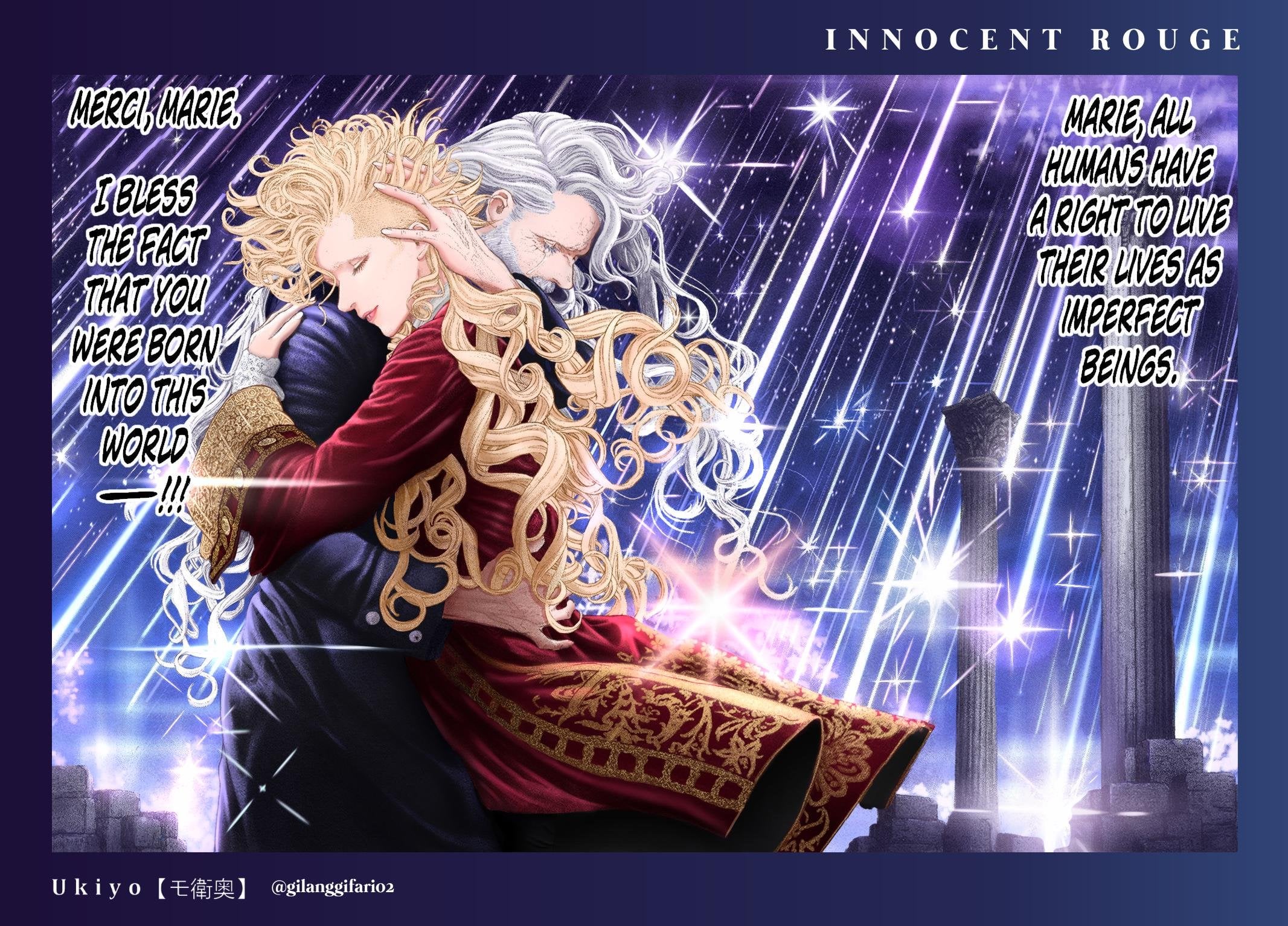 ART Colored a page from the final chapter of Innocent Rouge