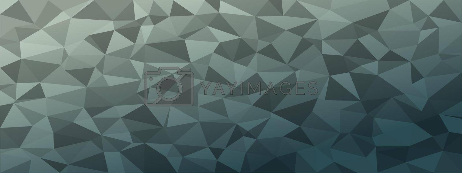 low poly abstract background. dark natural colors chaotic triangles of variable size and rotation. Minimalist layout for business card landing page wallpaper website brochure. Trendy vector eps10 by MariaTem Vectors & Illustrations