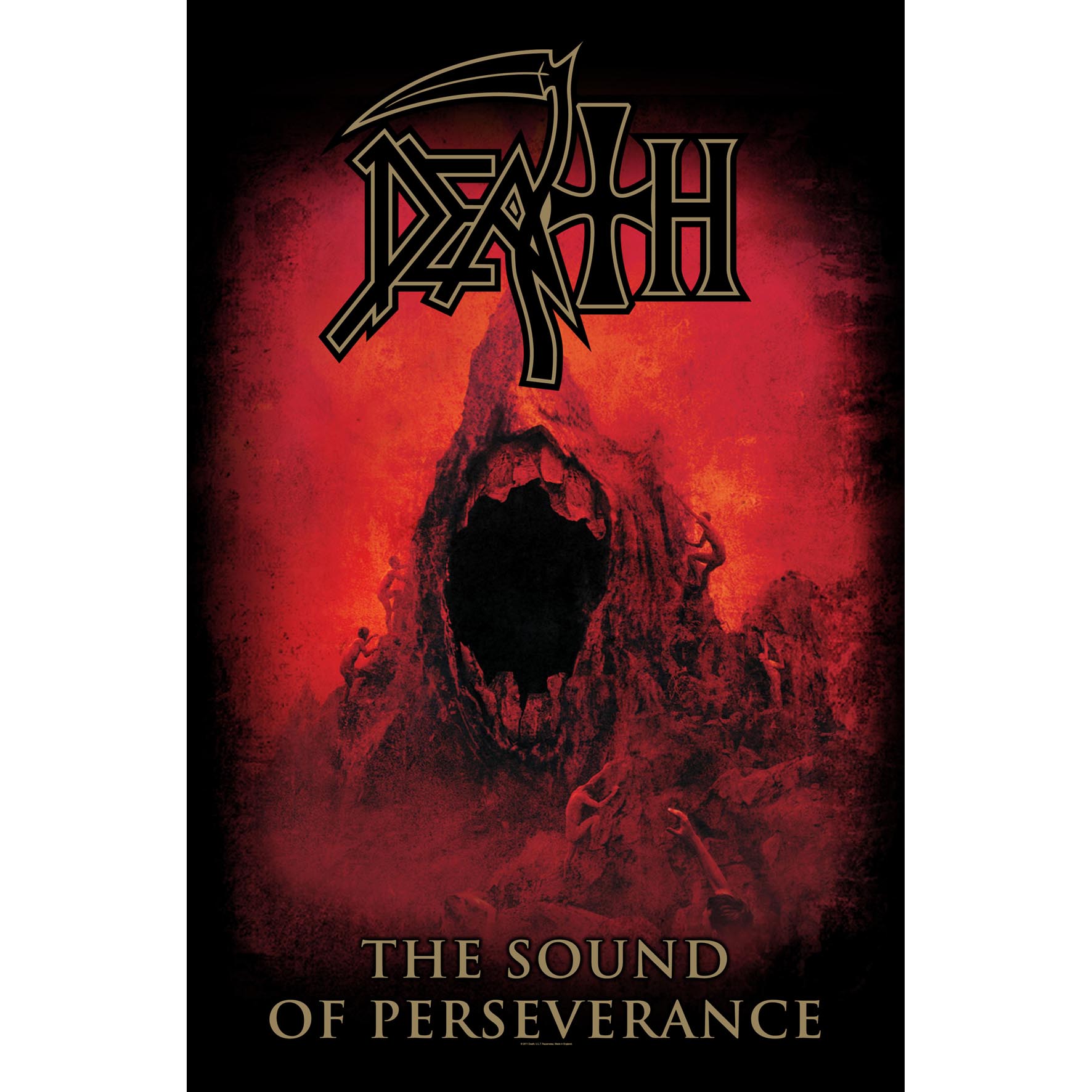Death Textile Poster Sound Of Perseverance