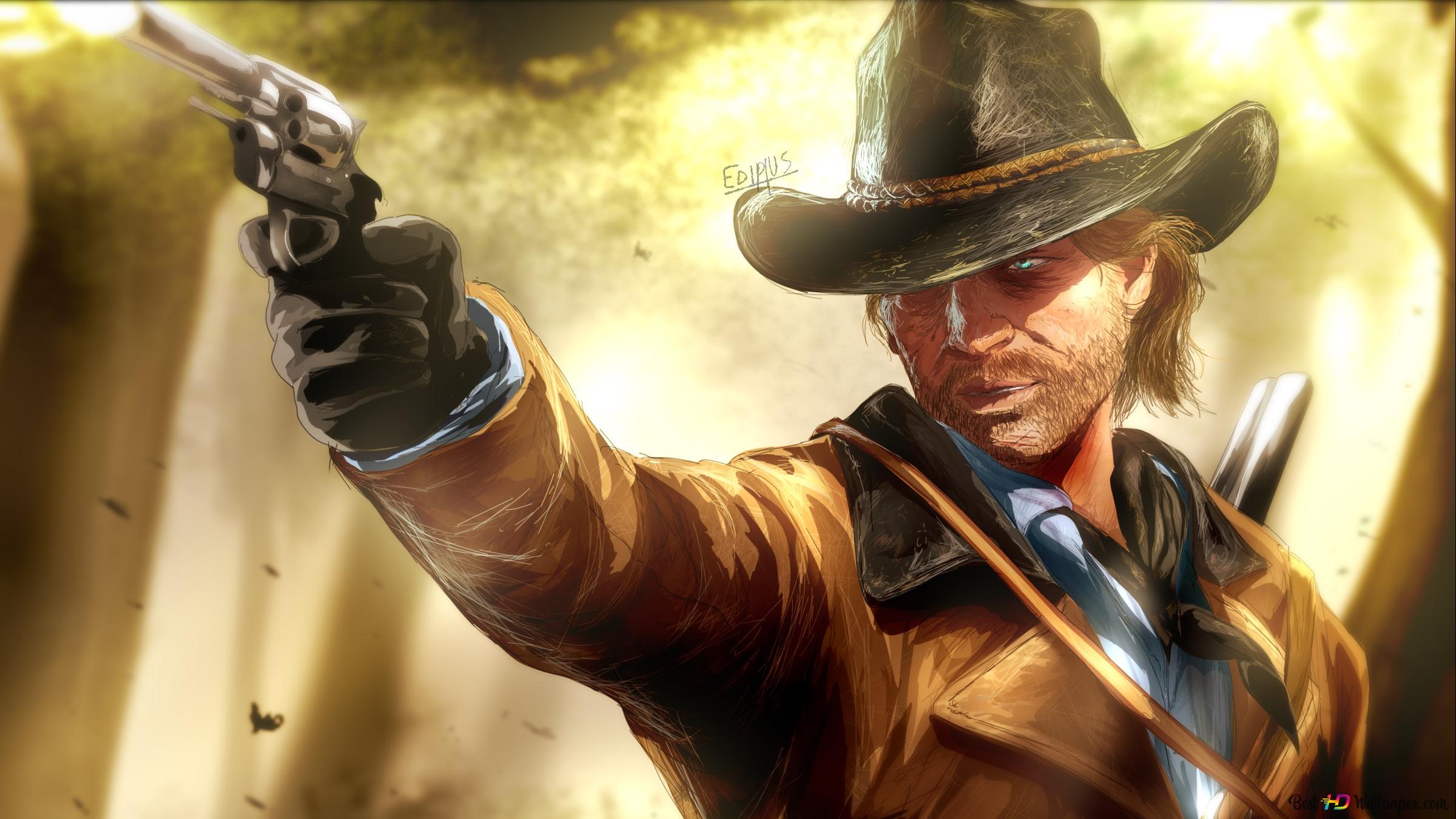 Red Dead Redemption 2 Morgan 2K wallpaper download