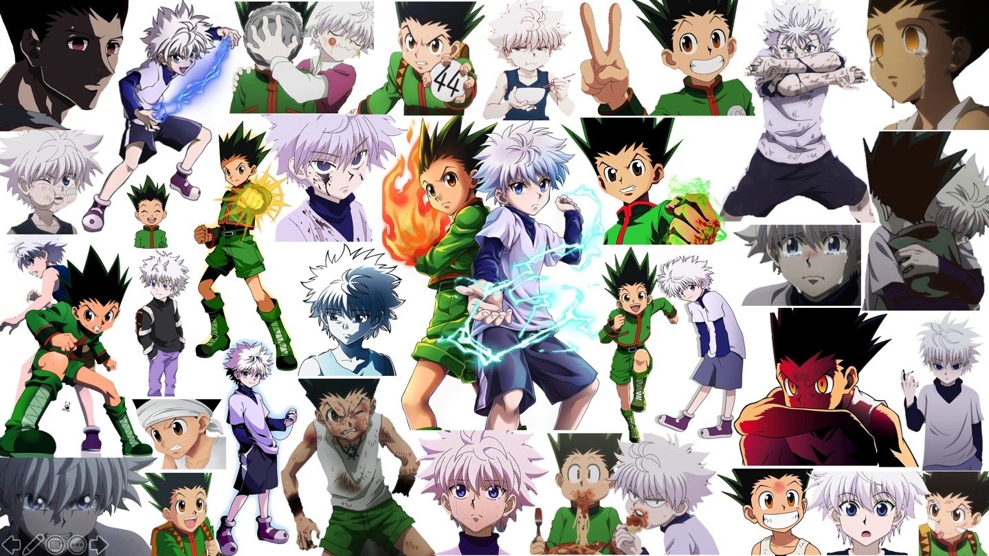 Gon and Killua Desktop Wallpaper