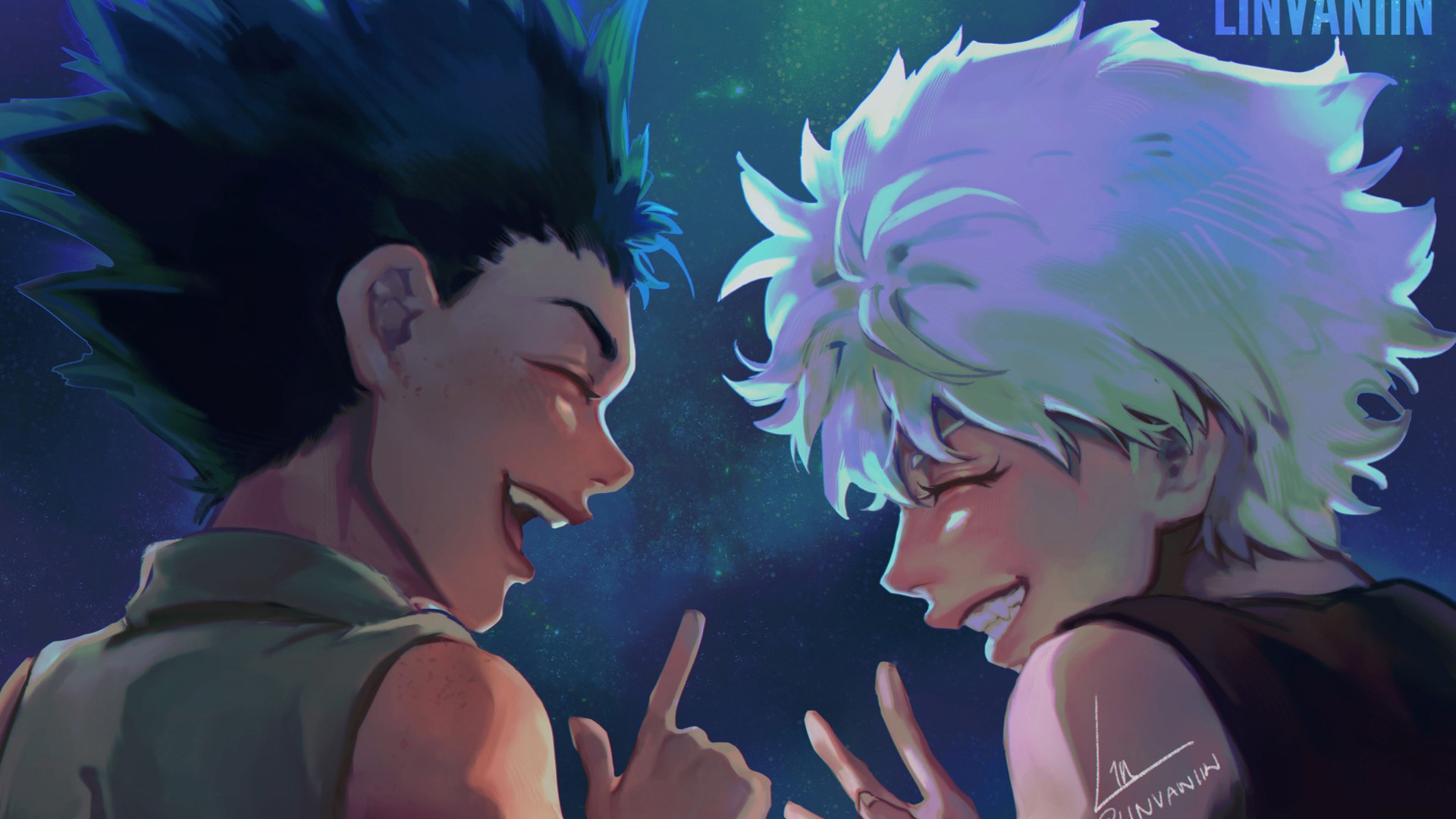 Gon and Killua Wallpaper, HD Gon and Killua Background on WallpaperBat