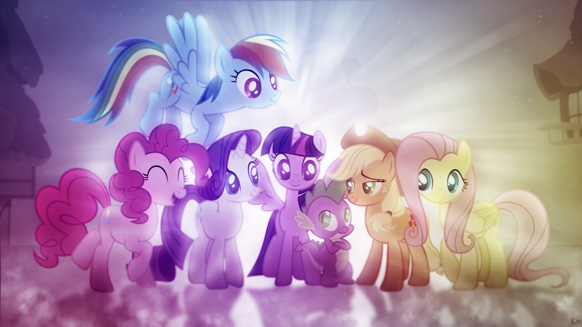My Little Pony Friends Wallpaper