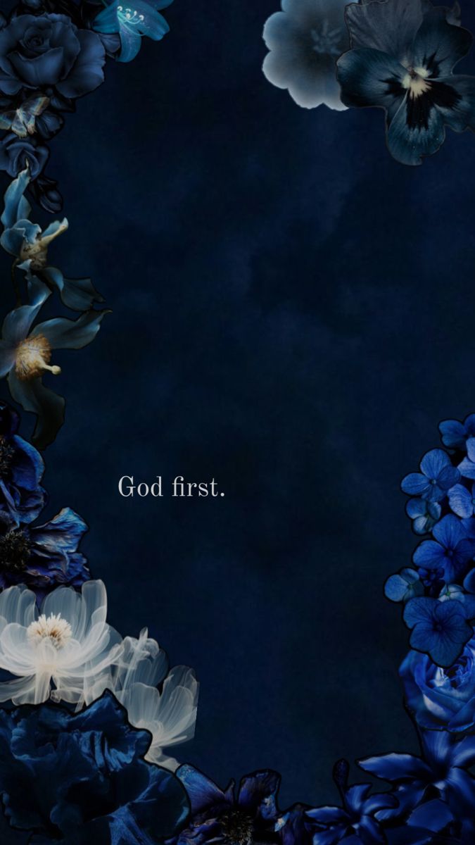 Dark blue Christian wallpaper i 2025