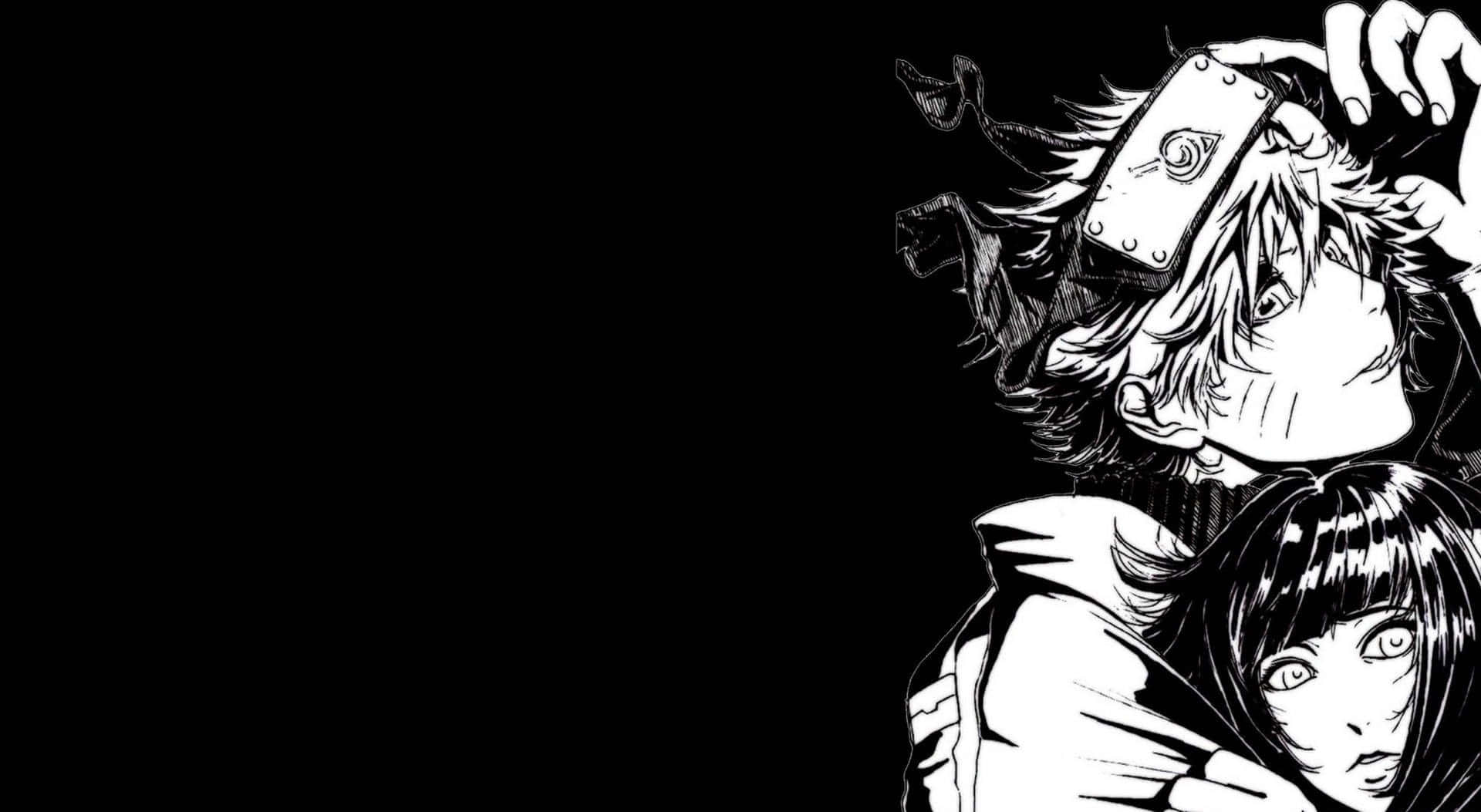 Naruto Black And White Wallpaper