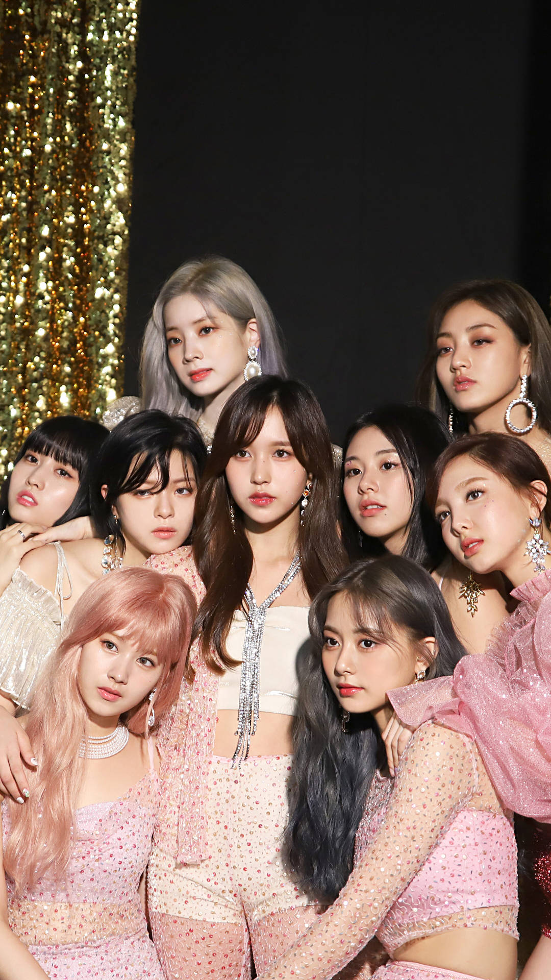 Download Popular Phone Twice K Pop Group Wallpaper