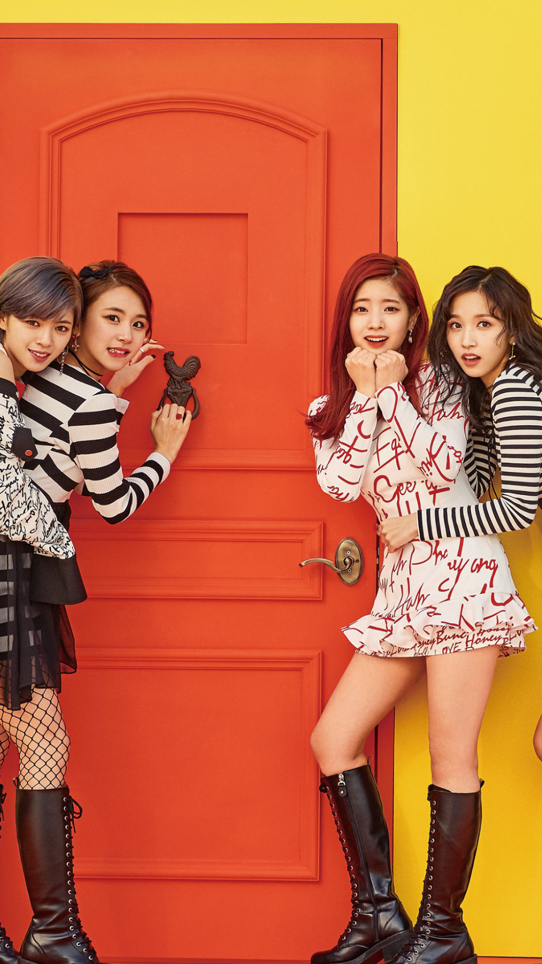 Twice K Pop Mobile Wallpaper Mobile Walls
