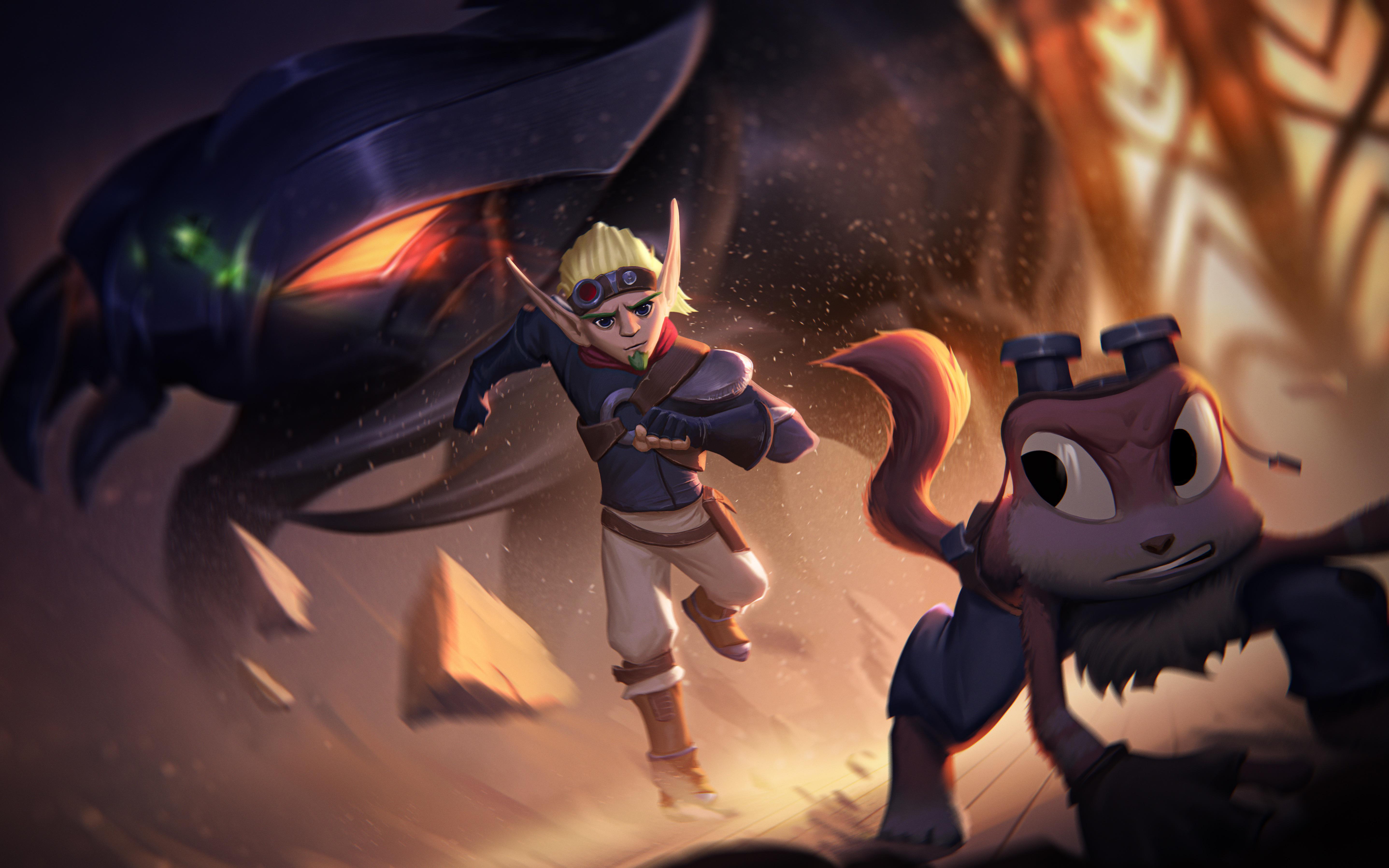 If Jak 2's Mission “Escort Sig in Under Port” Had a Movie Poster. Made