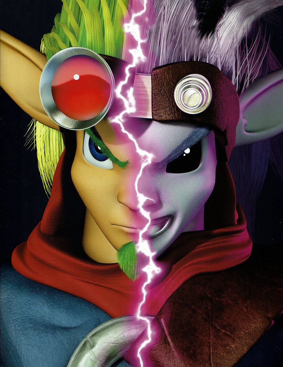 Jak II (PlayStation 2) promotional artwork