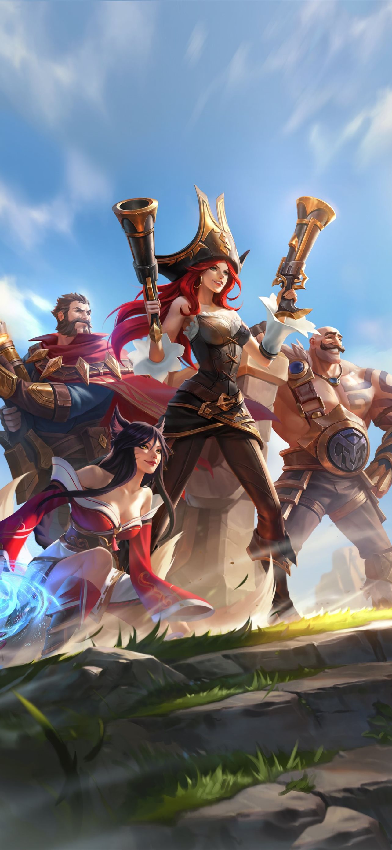 League of Legends Wild Rift on Twitter in 2021 iPhone Wallpaper Free Download