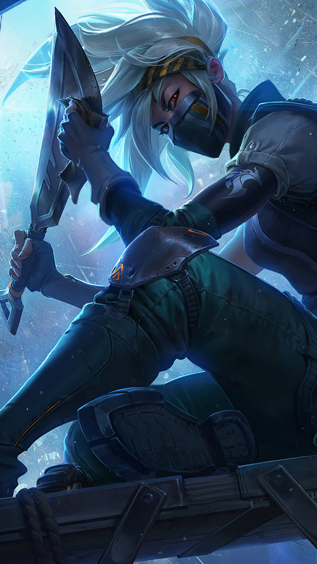 Download Akali League Of Legends iPhone Wallpaper