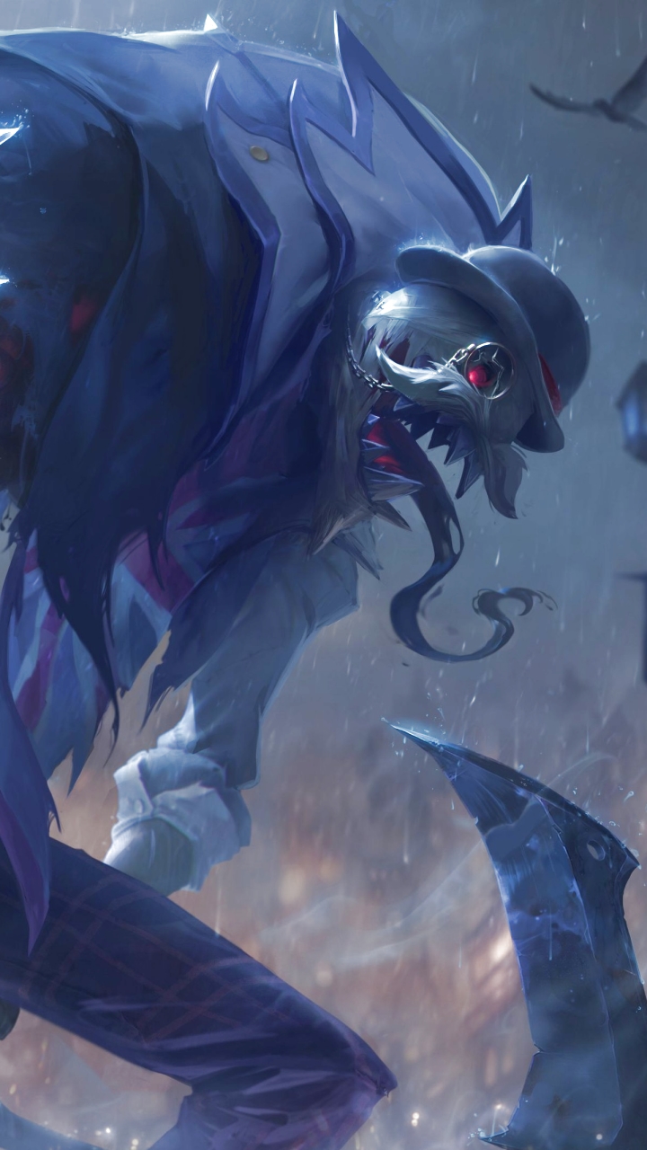 Phone wallpaper: Video Game, League Of Legends, Fiddlesticks (League Of Legends) 1391002